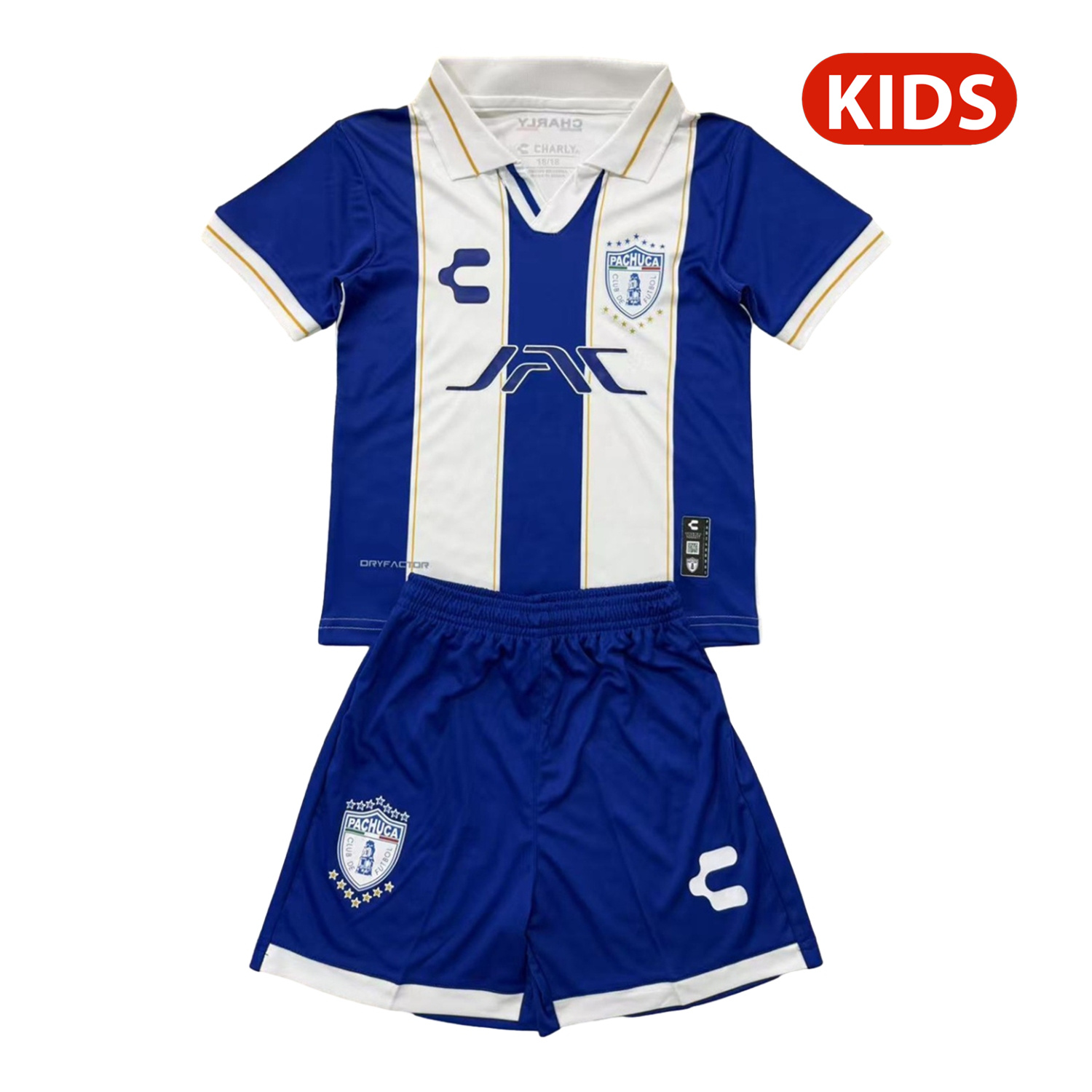 foot-Pachuca 25-26 Home Kids Kit