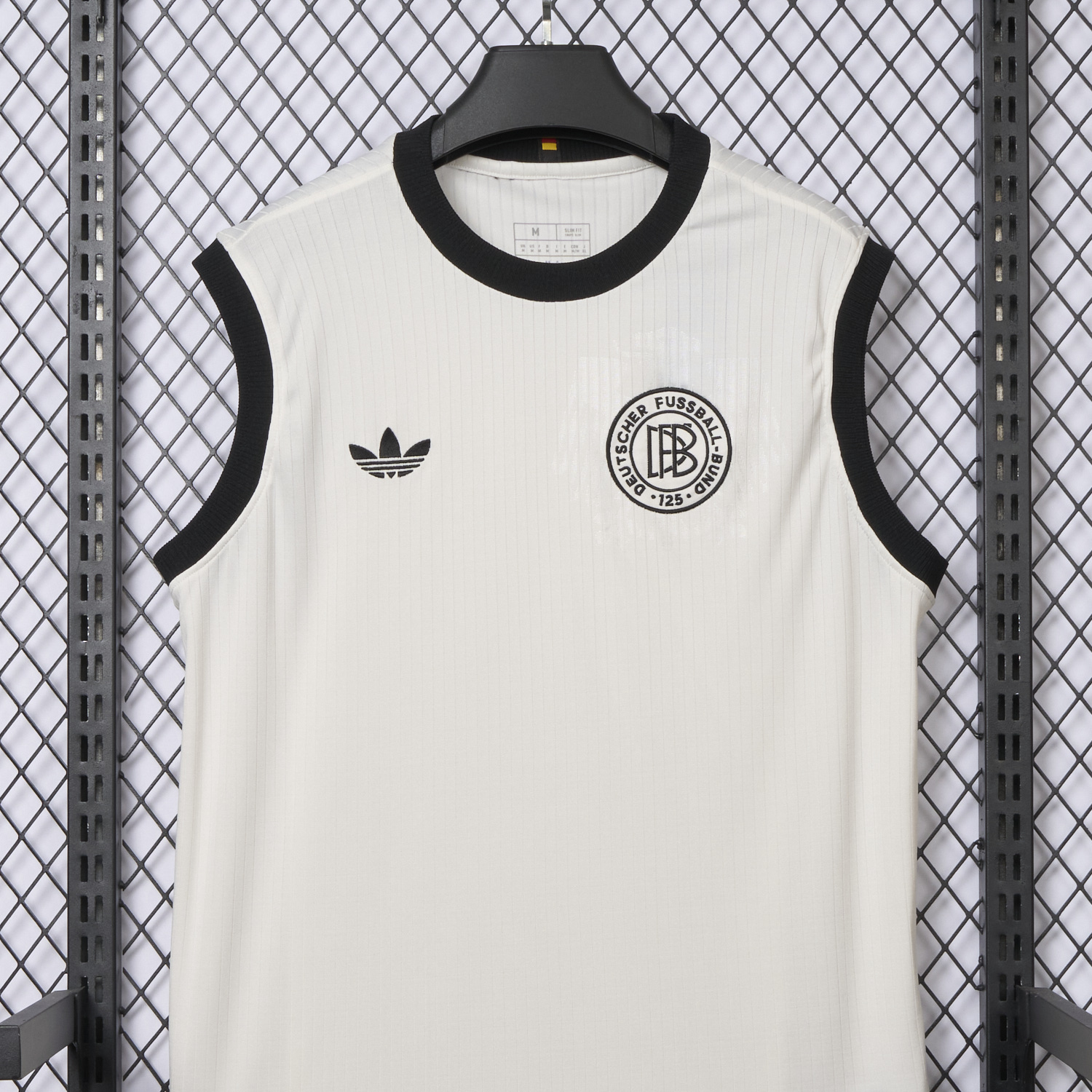 foot-Germany 2025 125-Year Anniversary Commemorative Edition White Vest - Fans Version