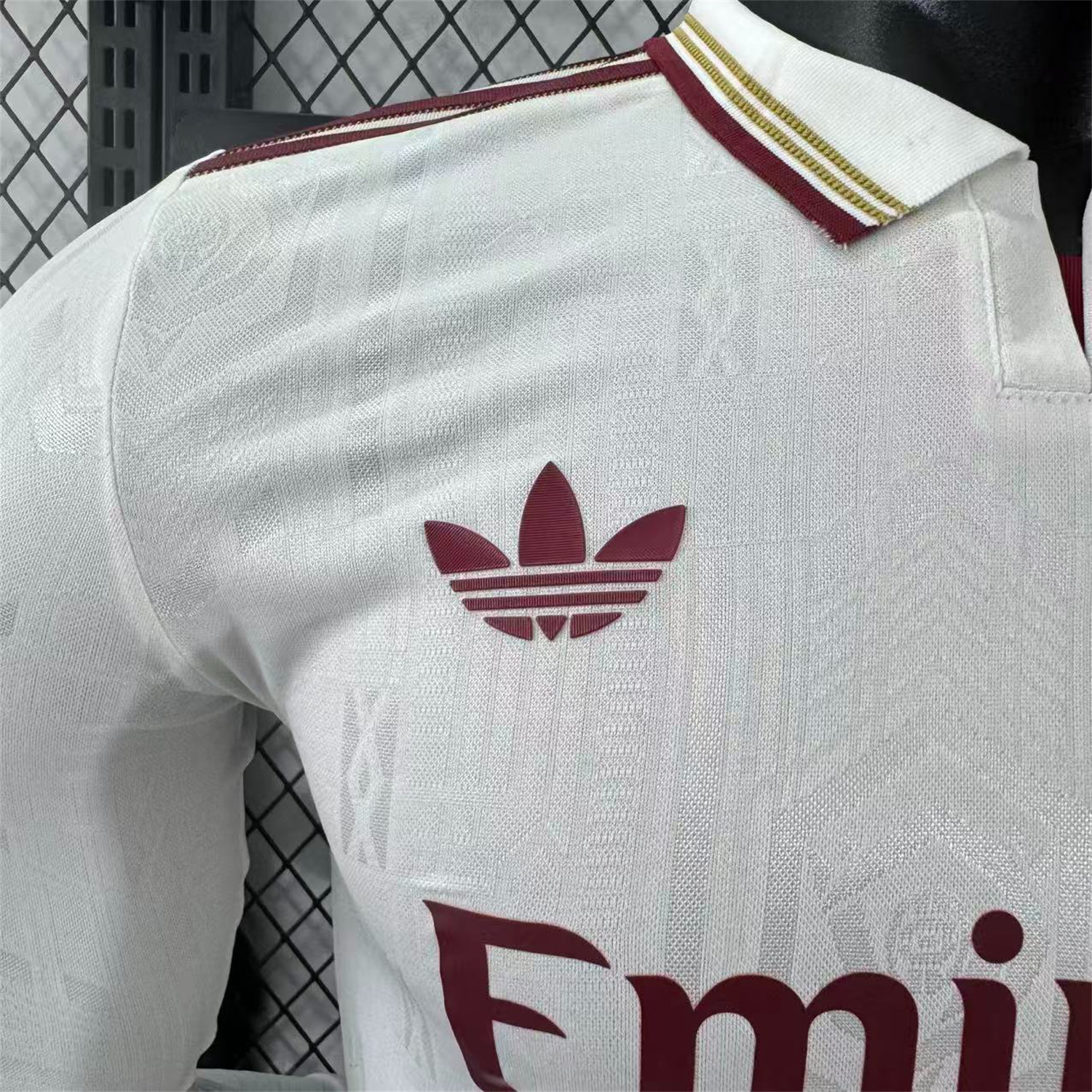 foot-Arsenal 25-26 Third White Long Sleeves Jersey - Player Version