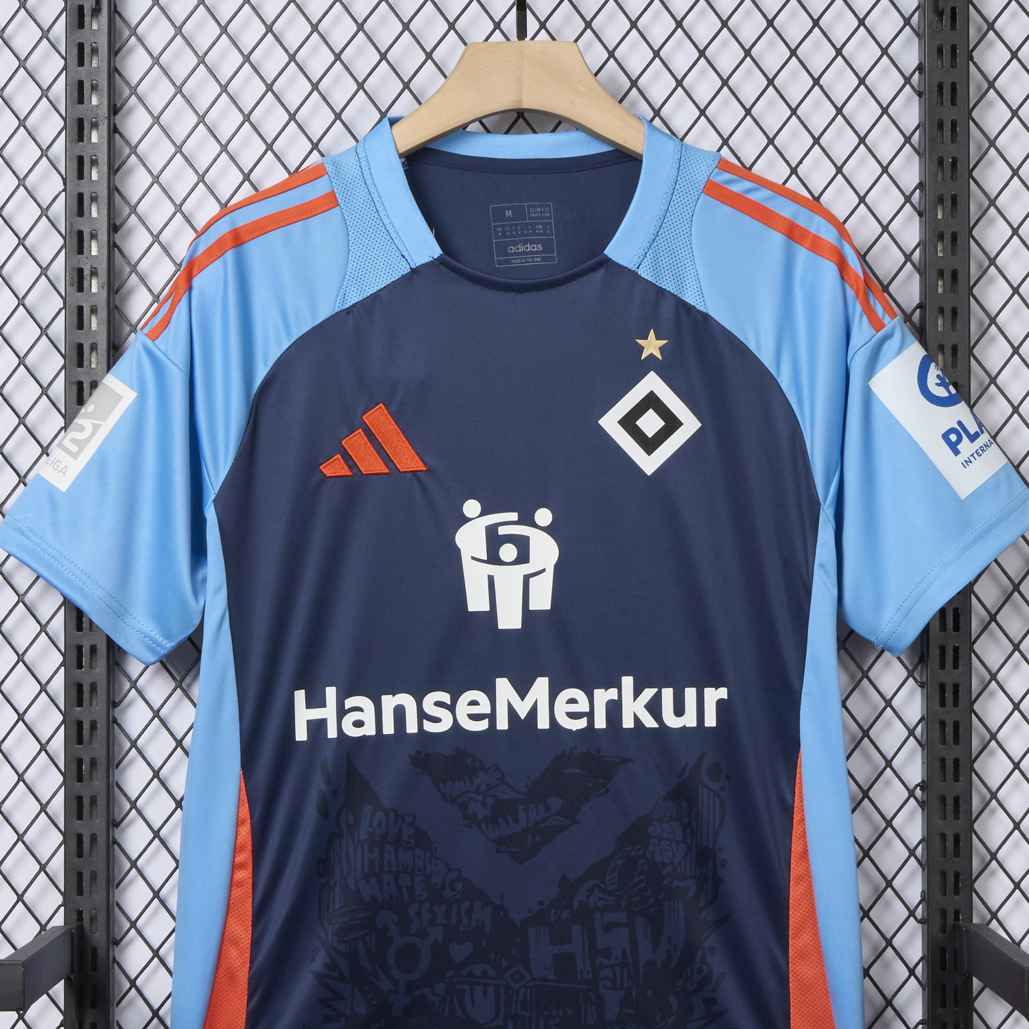 foot-Hamburger SV 24-25 World Girls' Day Blue Special Jersey - Fans Version