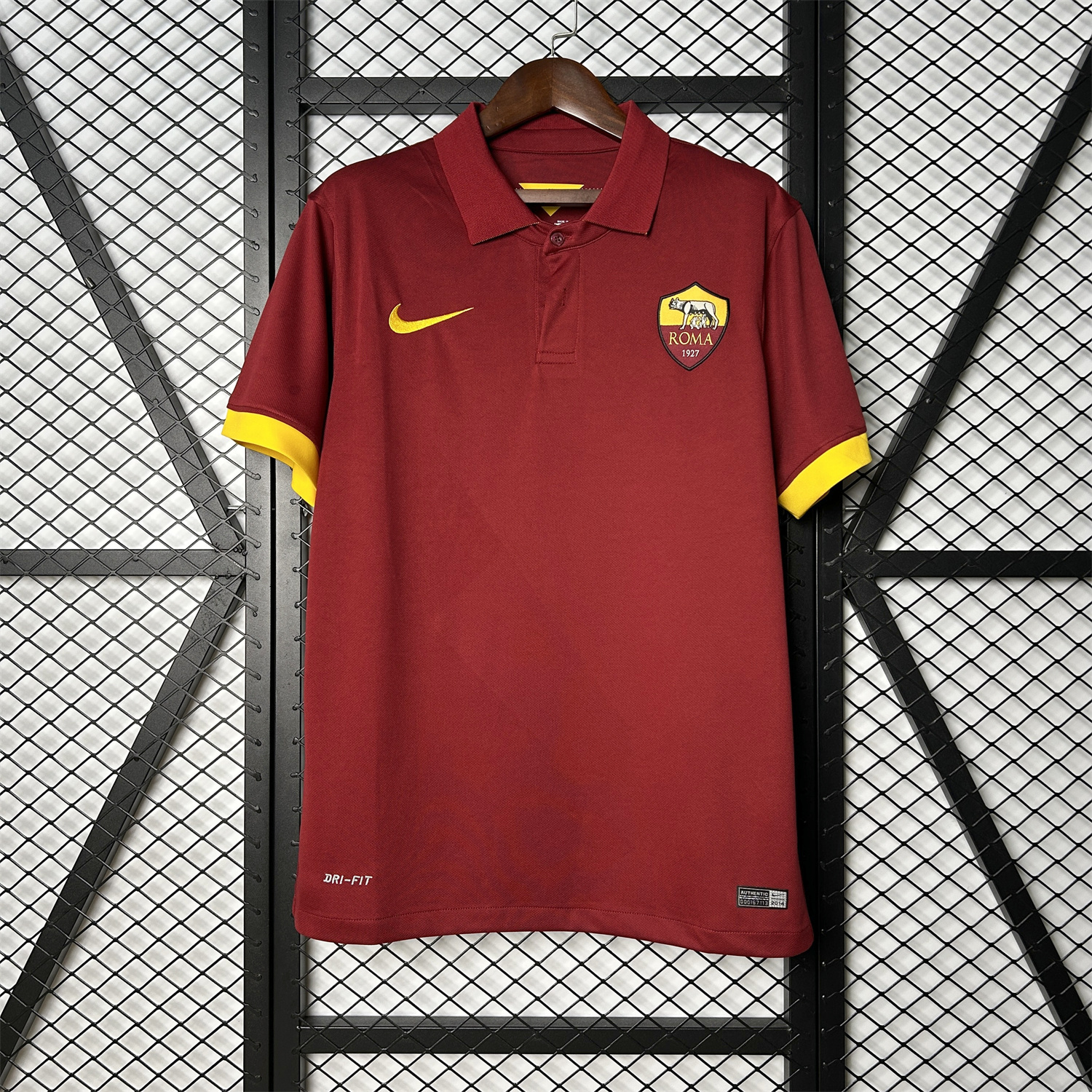 foot-Retro Roma 2014-15 Home Jersey
