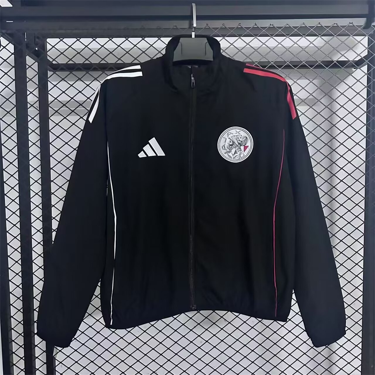 foot-Ajax 25-26 Training Windbreaker Jacket - Black