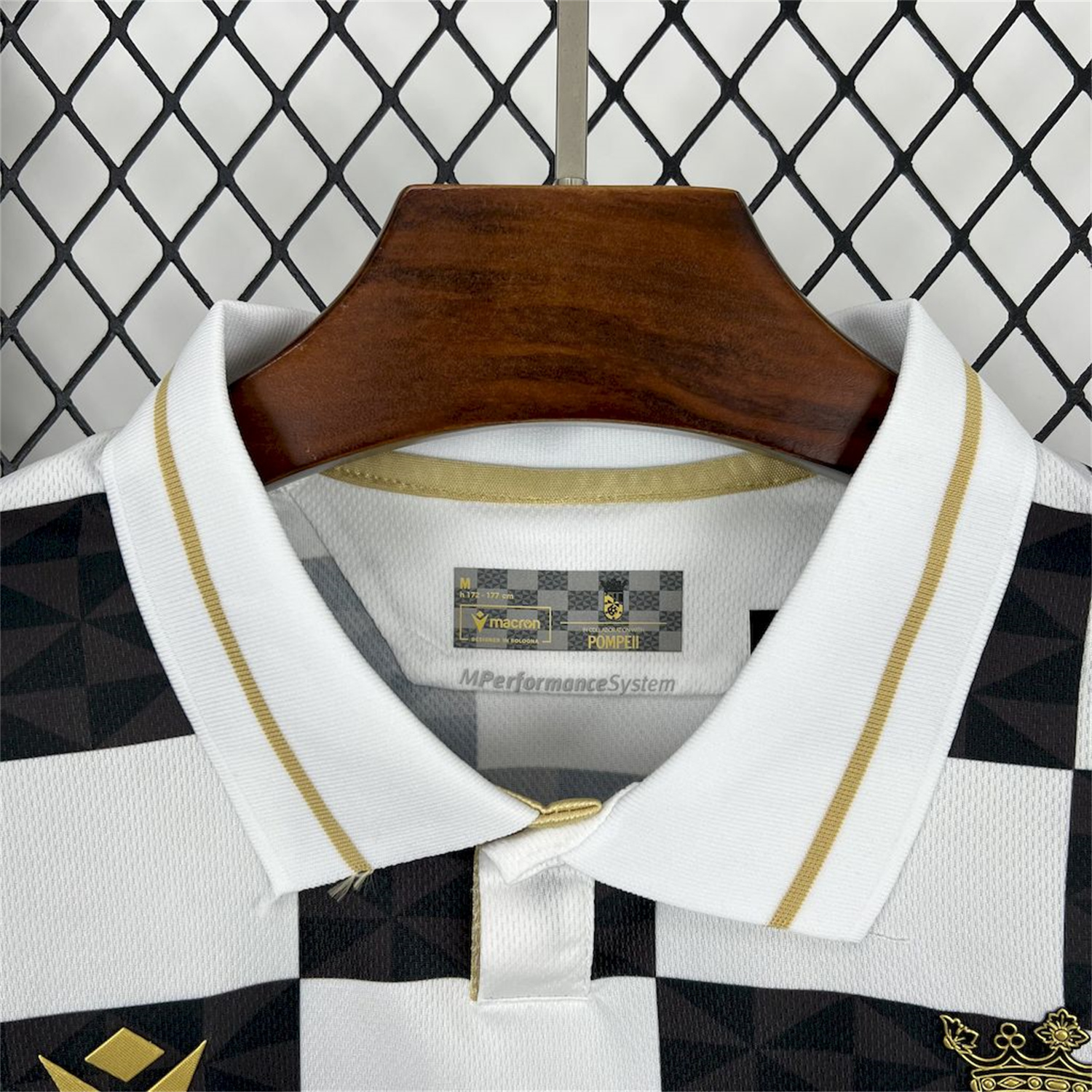 foot-AD Ceuta 24-25 Copa del Rey Black White Jersey - Fans Version