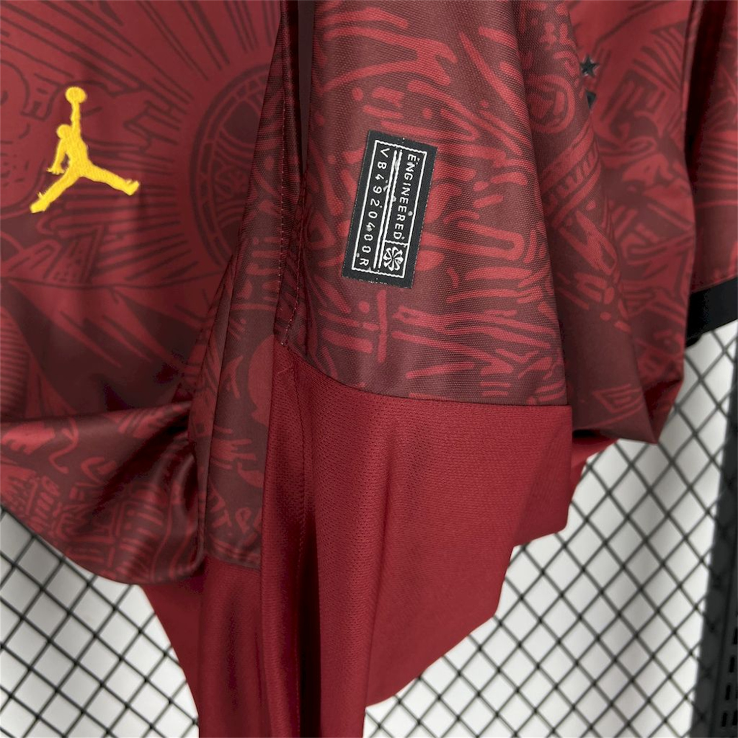 foot-Brazil 25-26 Jordan Maroon Deep Red Special Edition Jersey - Fans Version