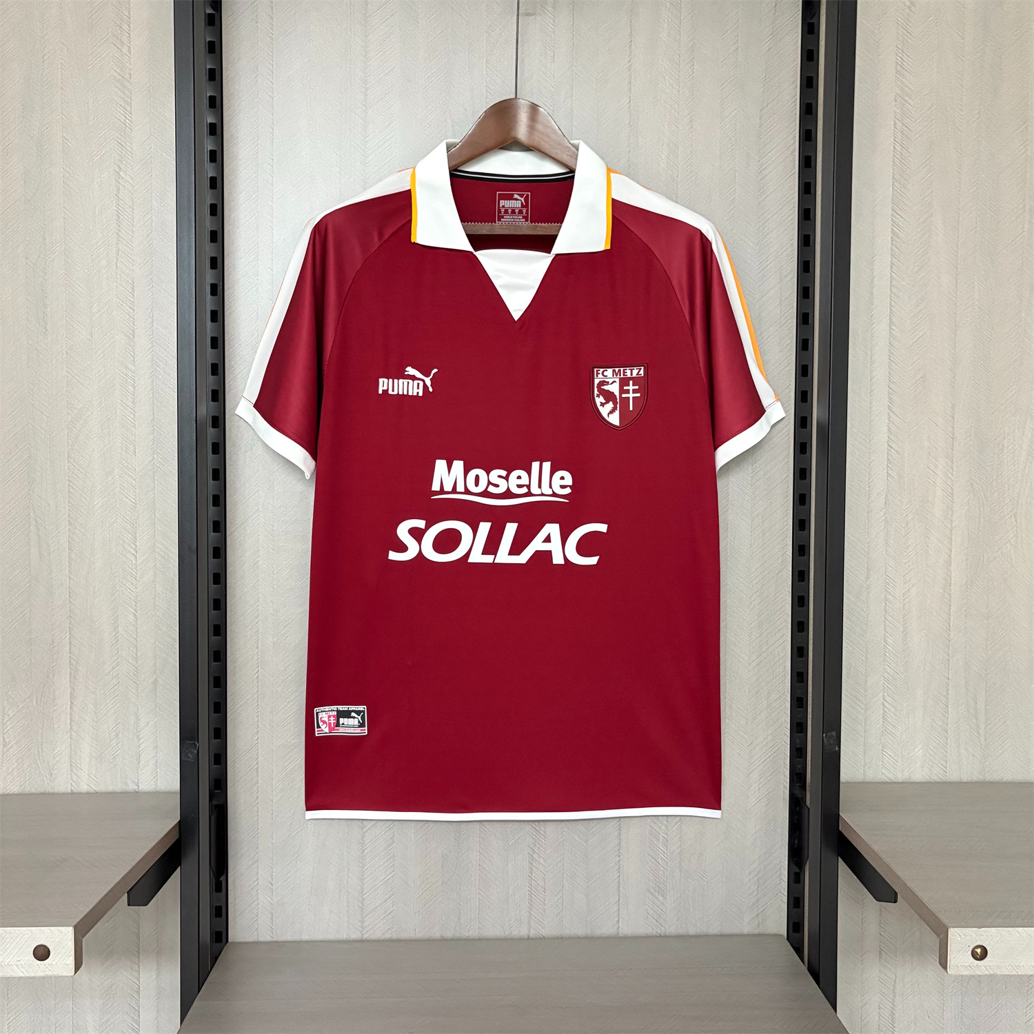 foot-Retro Metz 2003-04 Home Jersey