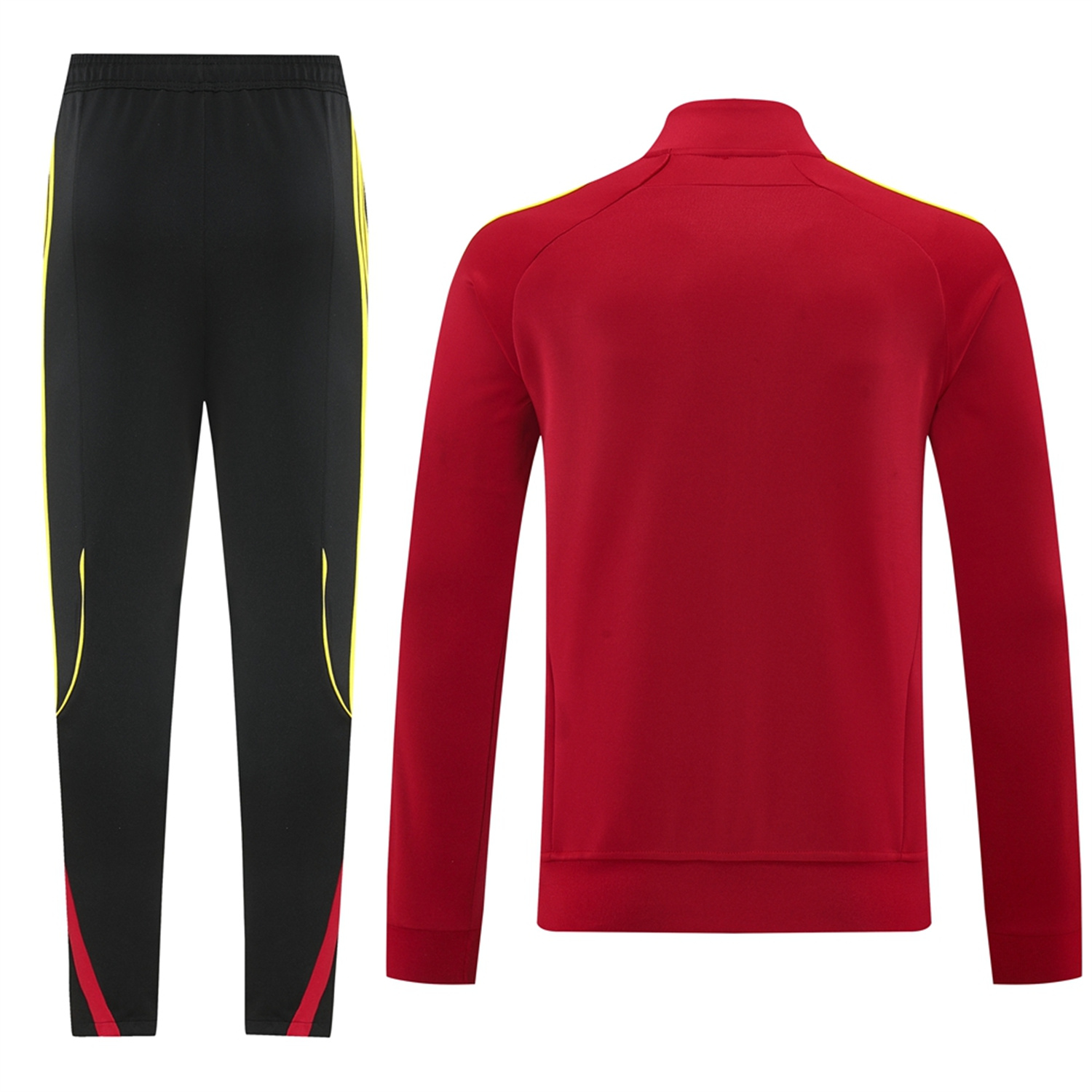 foot-Arsenal 25-26 Jacket Training Tracksuit - Red Jackets & Black Pants