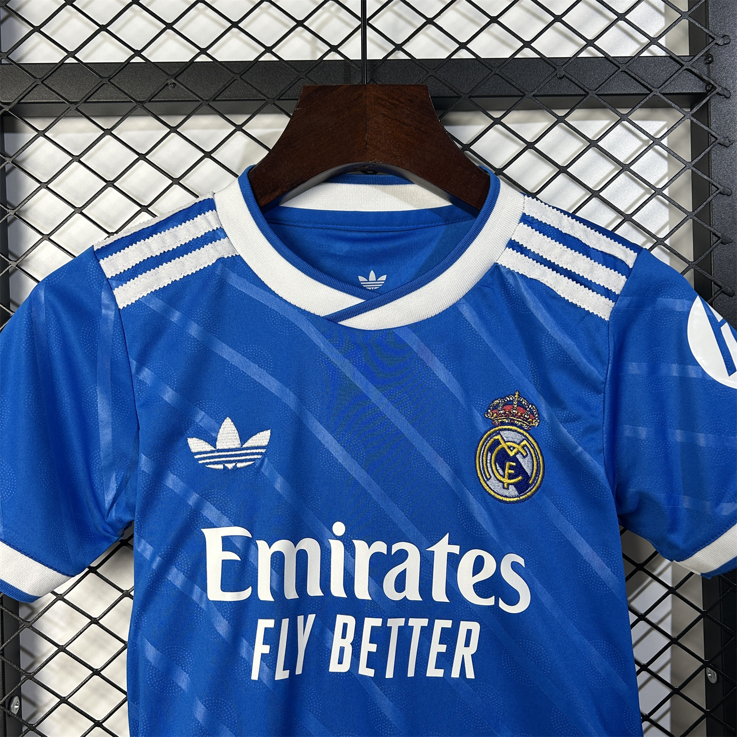 foot-Real Madrid 25-26 Third Blue Kids Kit