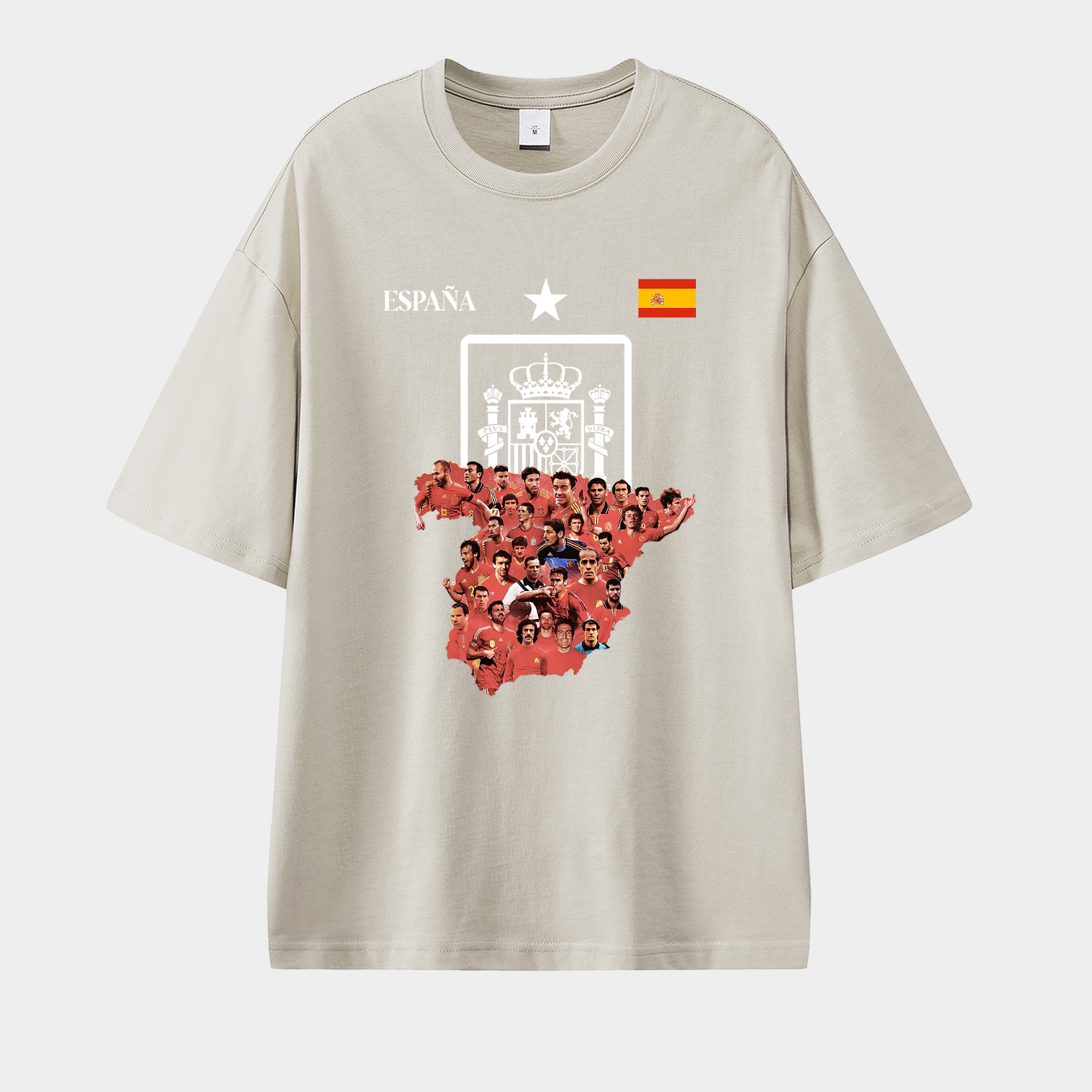 foot-Spain Legendary Players Unisex Pure Cotton T-shirt