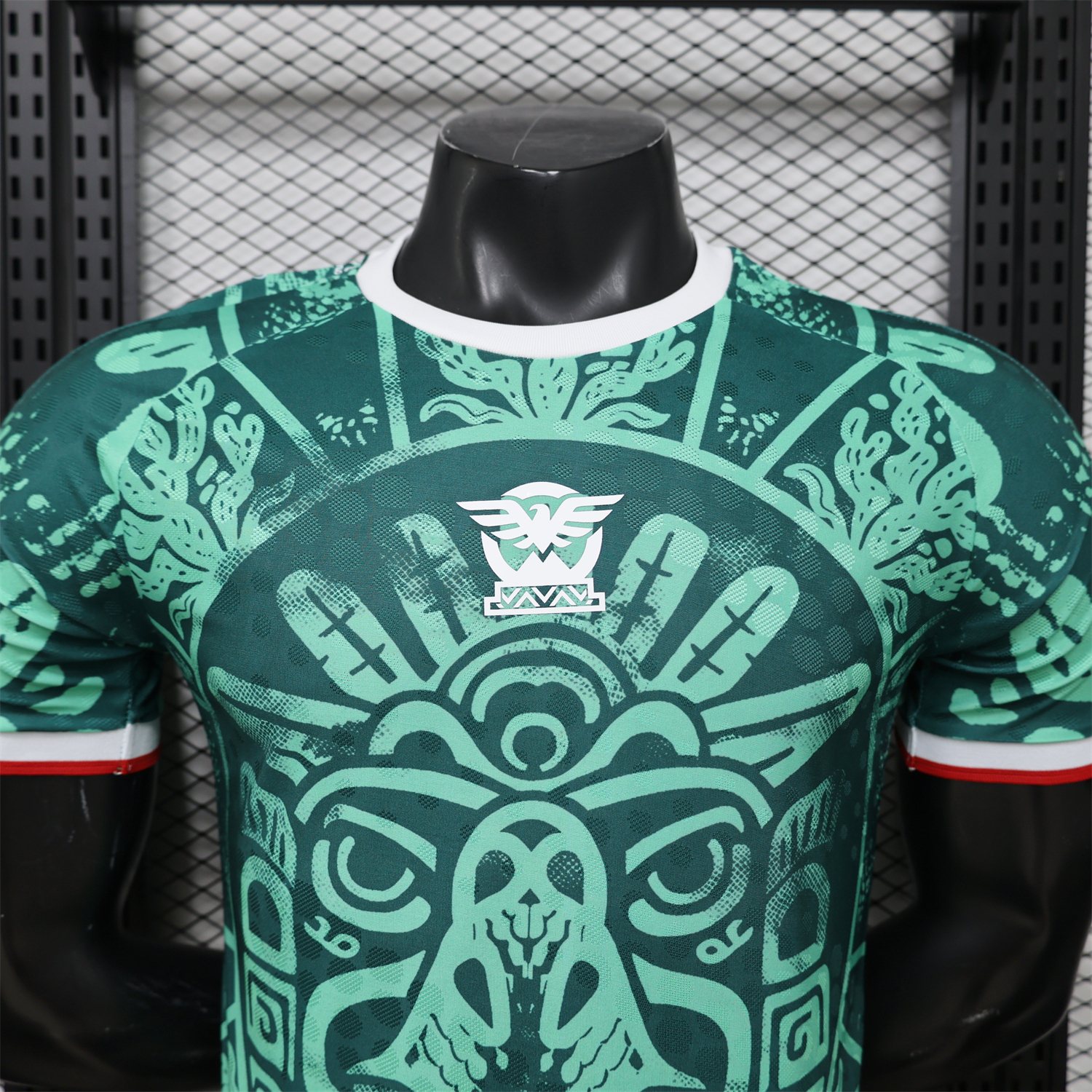 Funinjersey-Mexico 2026 Green Totem Special Jersey - Player Version