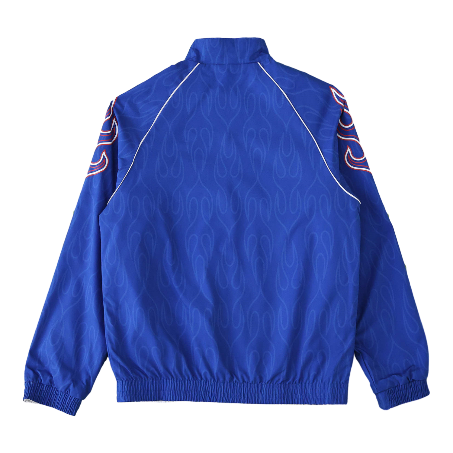 foot-Retro Japan 1998 Throwback Double Sided Reversible Windbreaker - White & Blue