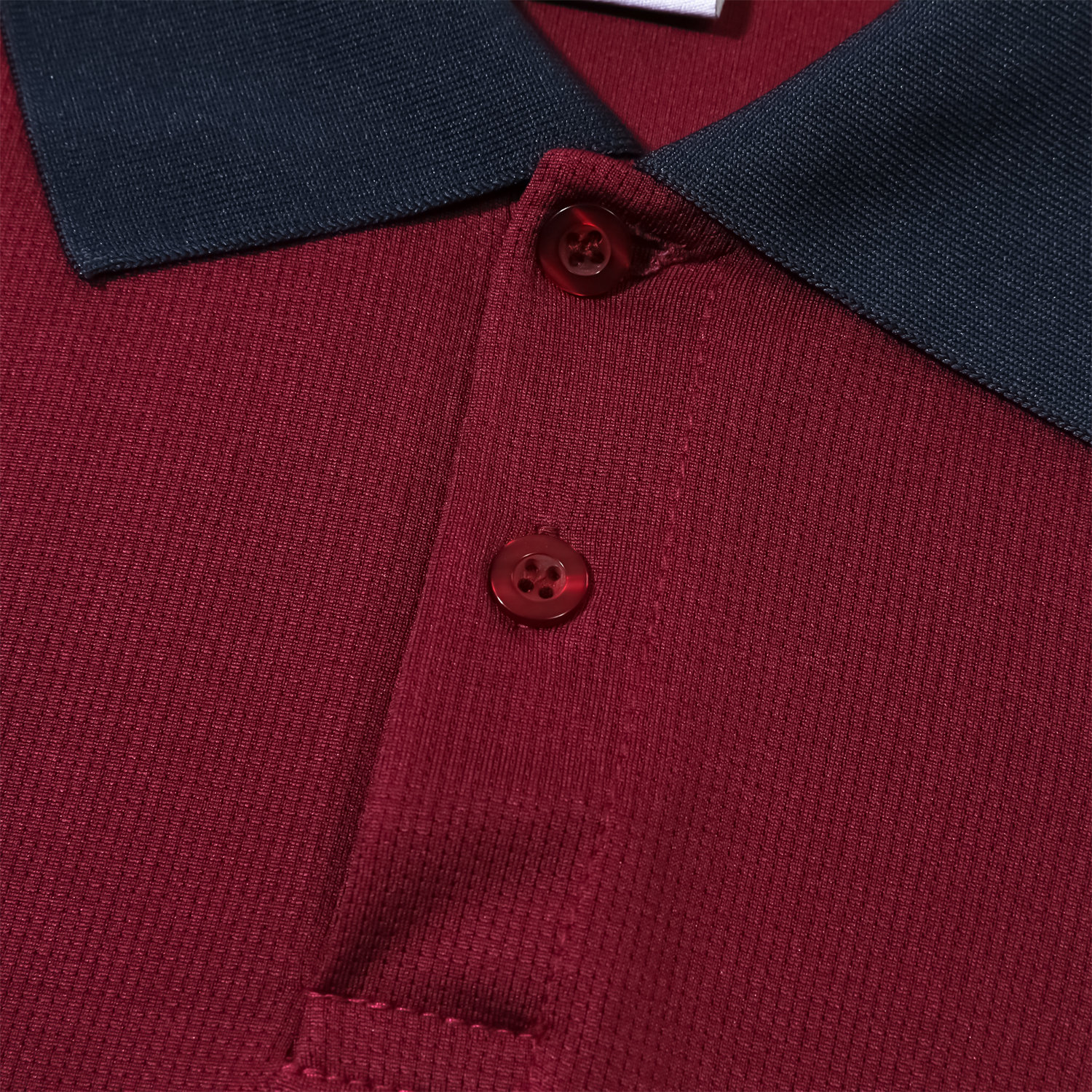 foot-England 25-26 POLO Short-Sleeve Training Set - Red Top and Deep Blue Pants