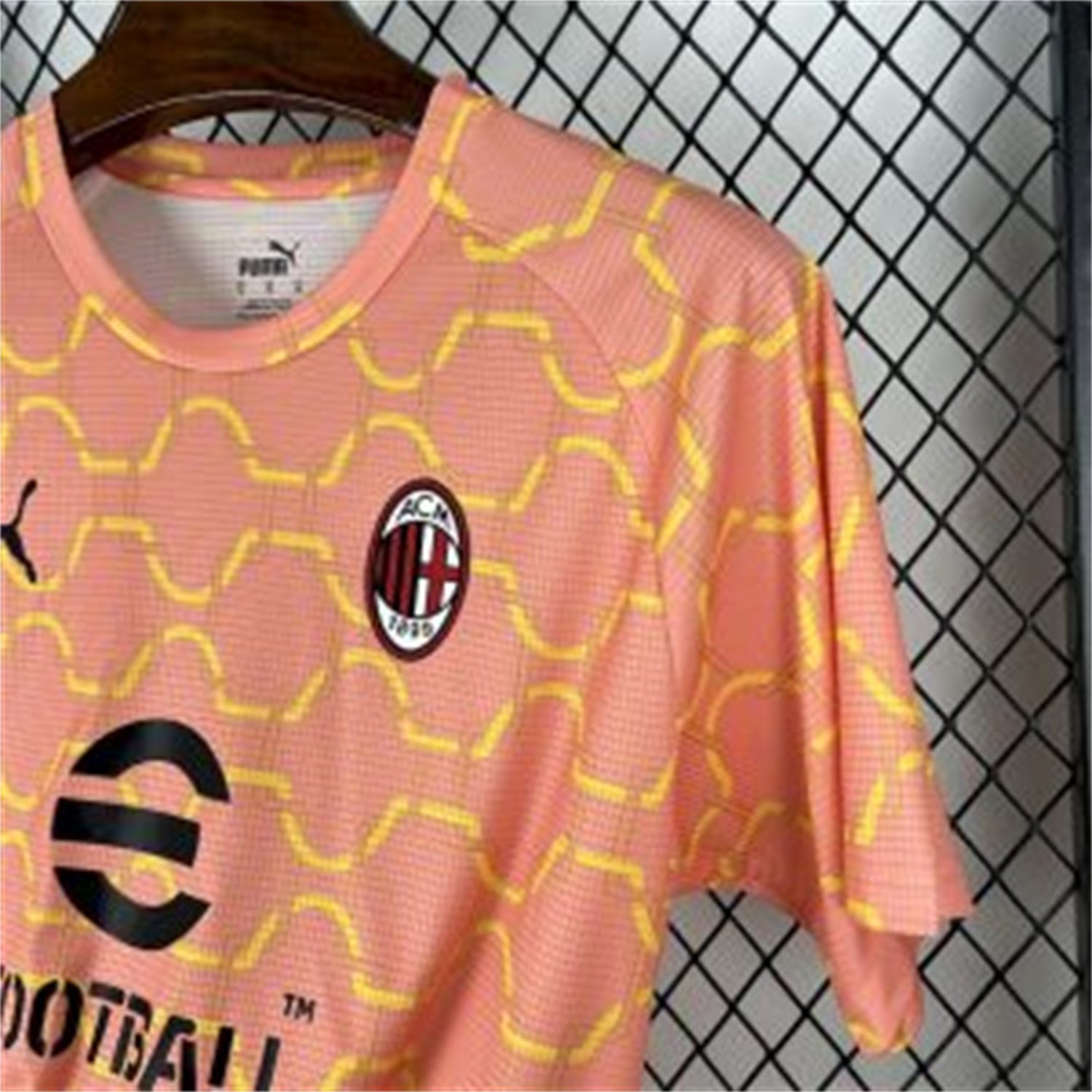 foot-AC Milan 25-26 Orange Training Jersey - Fans Version