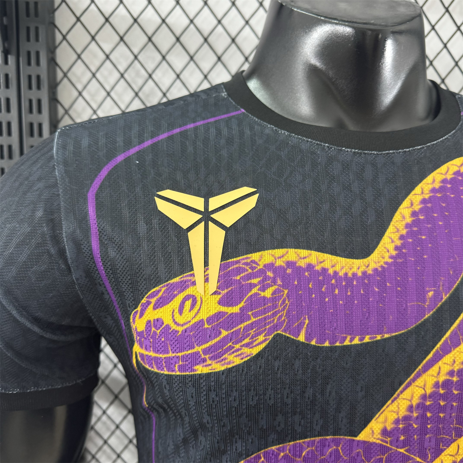 foot-Barcelona 25-26 Purple Mamba Snake Black Special Jersey - Player Version