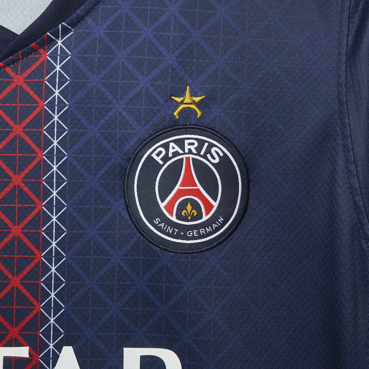foot-Paris Saint-Germain PSG 2025 Champions League Eiffel Tower Star Jersey - Fans Version