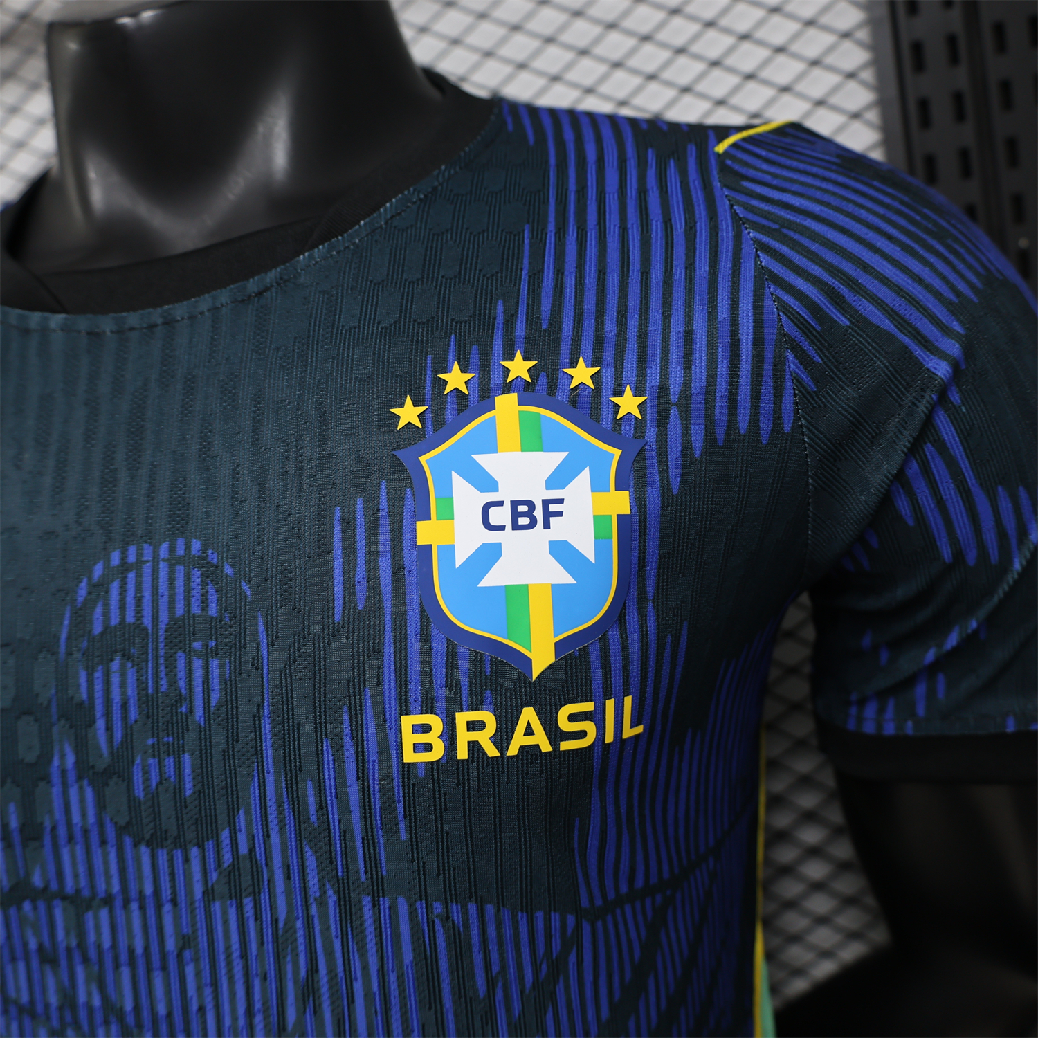 GlobeJersey-Brazil 2026 Jesus Blue Special Jersey - Player Version