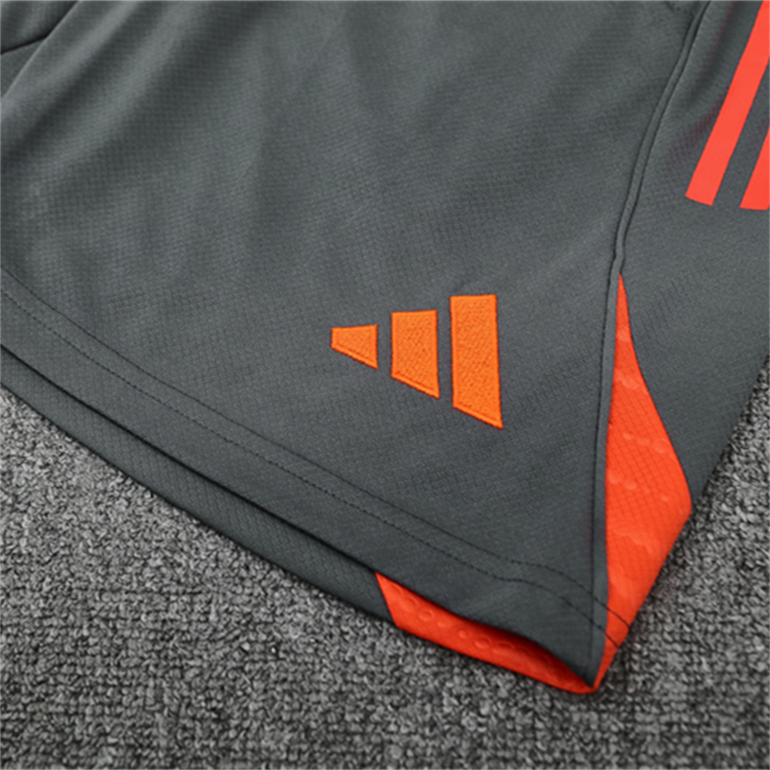 foot-Bayern Munich 25-26 Short-Sleeve Training Set - Orange Top & Gray shorts