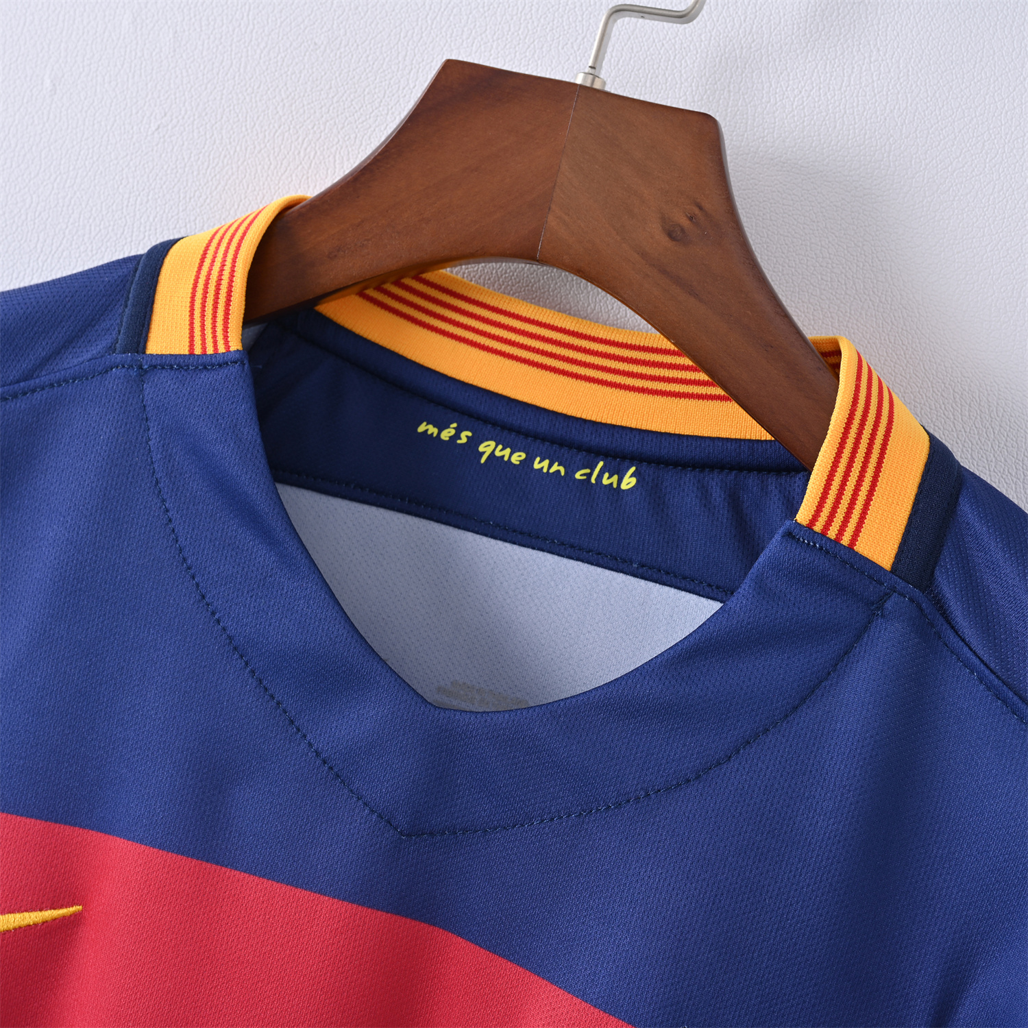 foot-Retro Barcelona 15-16 Home Long Sleeves Jersey