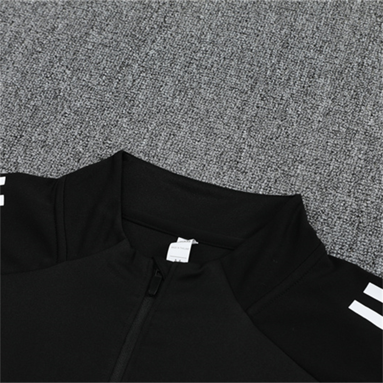 foot-Real Madrid 25-26 Kid Long Sleeves Training Set - Black Top & Black Pants