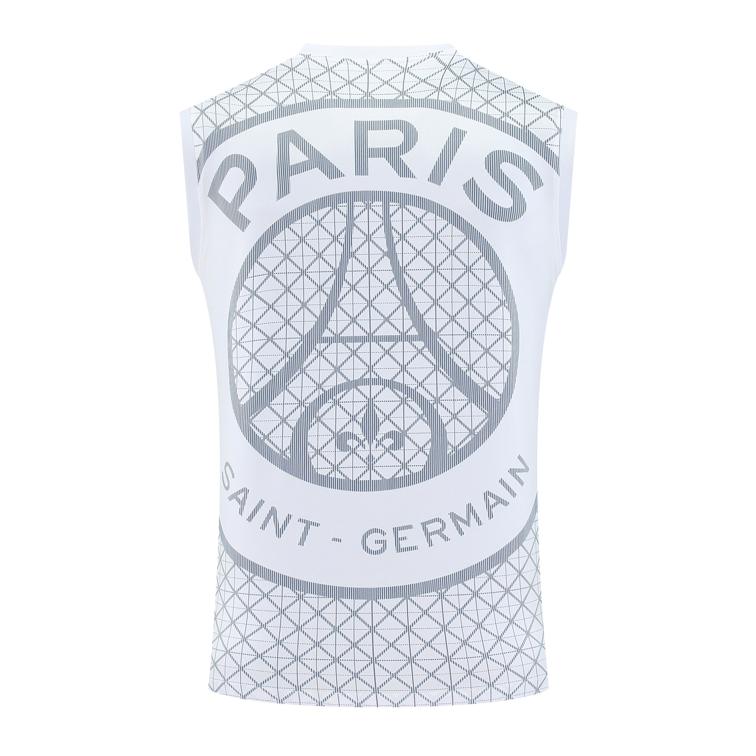 foot-Paris Saint-Germain PSG 25-26 Vest Training Set - White Vest & Deep Blue Shorts