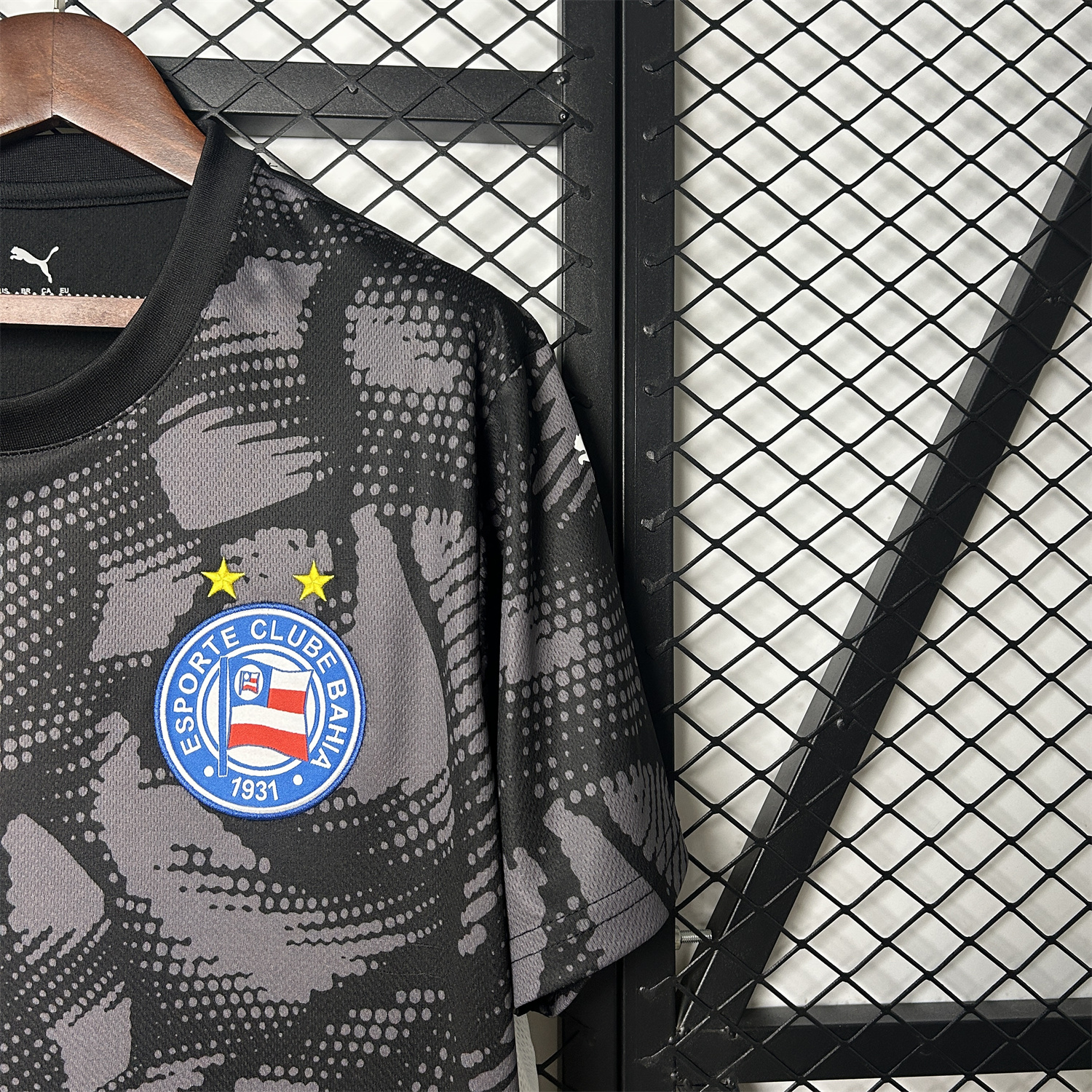 foot-Bahia 25-26 Black Goalkeeper Jersey - Fans Version