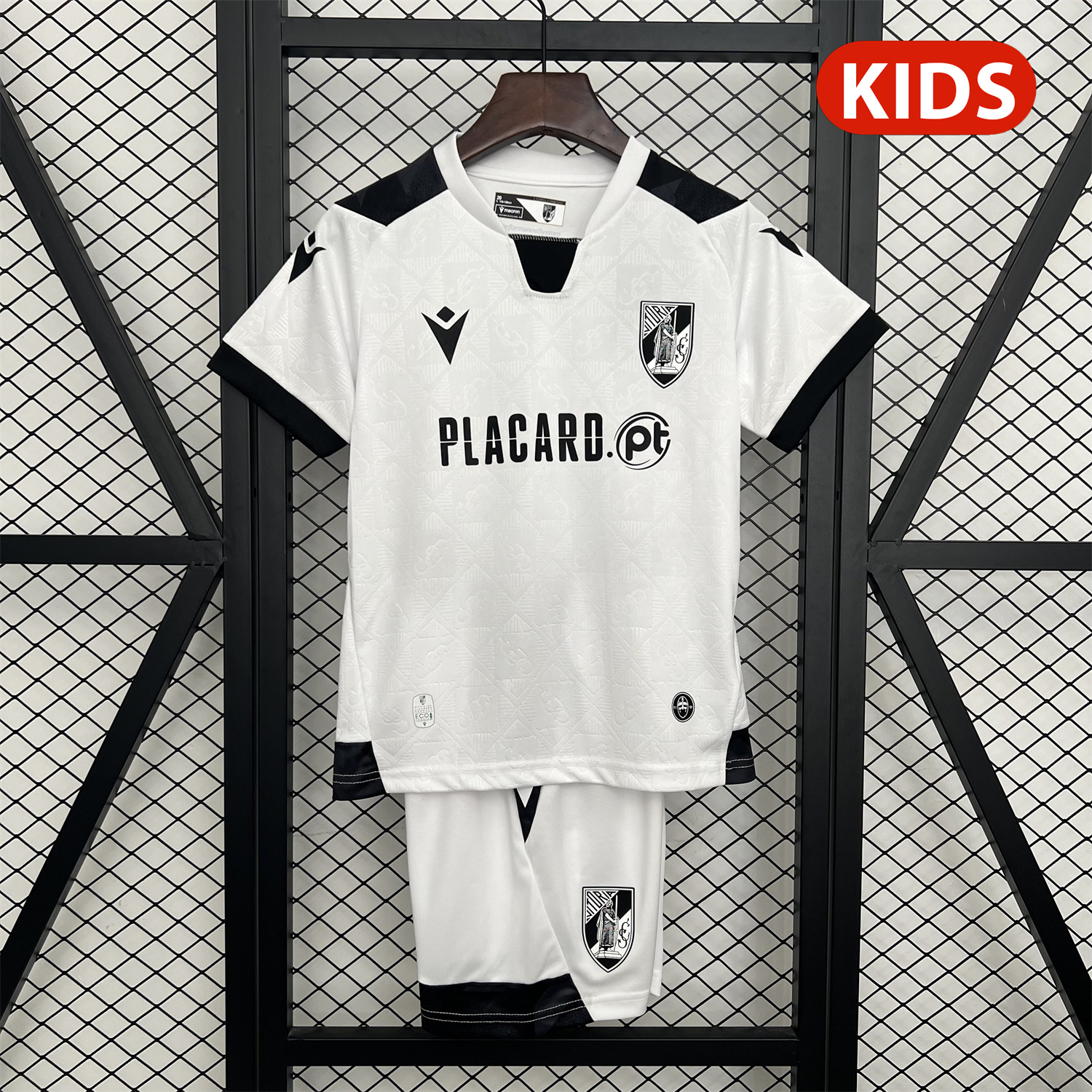 Unitedfootballkit.com | Guimarães 25-26 Home Kids Kit -Customize Name, Number and Patch | Worldwide Shipping
