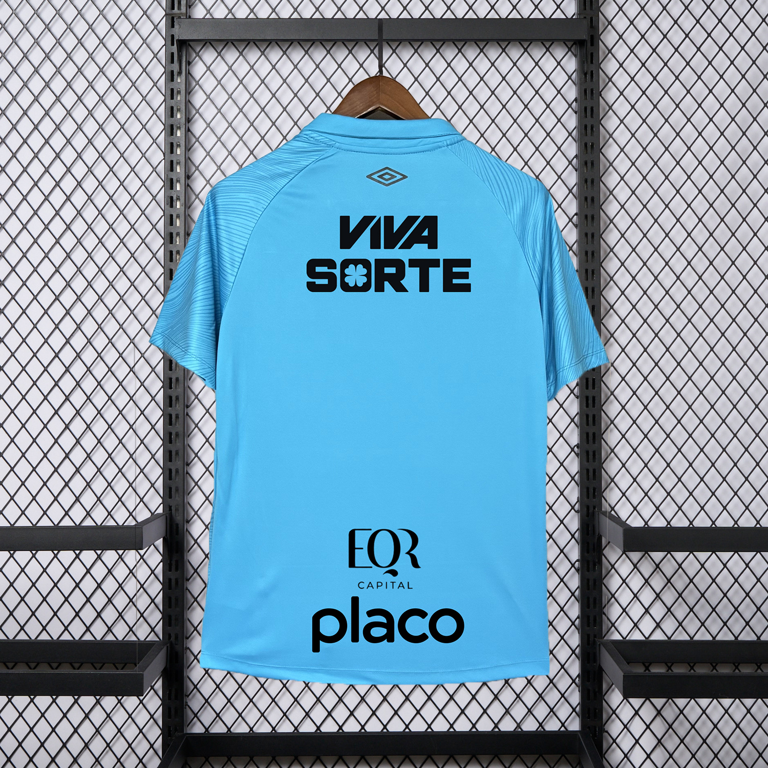 foot-Santos 25-26 Third Blue Jersey - Fans Version