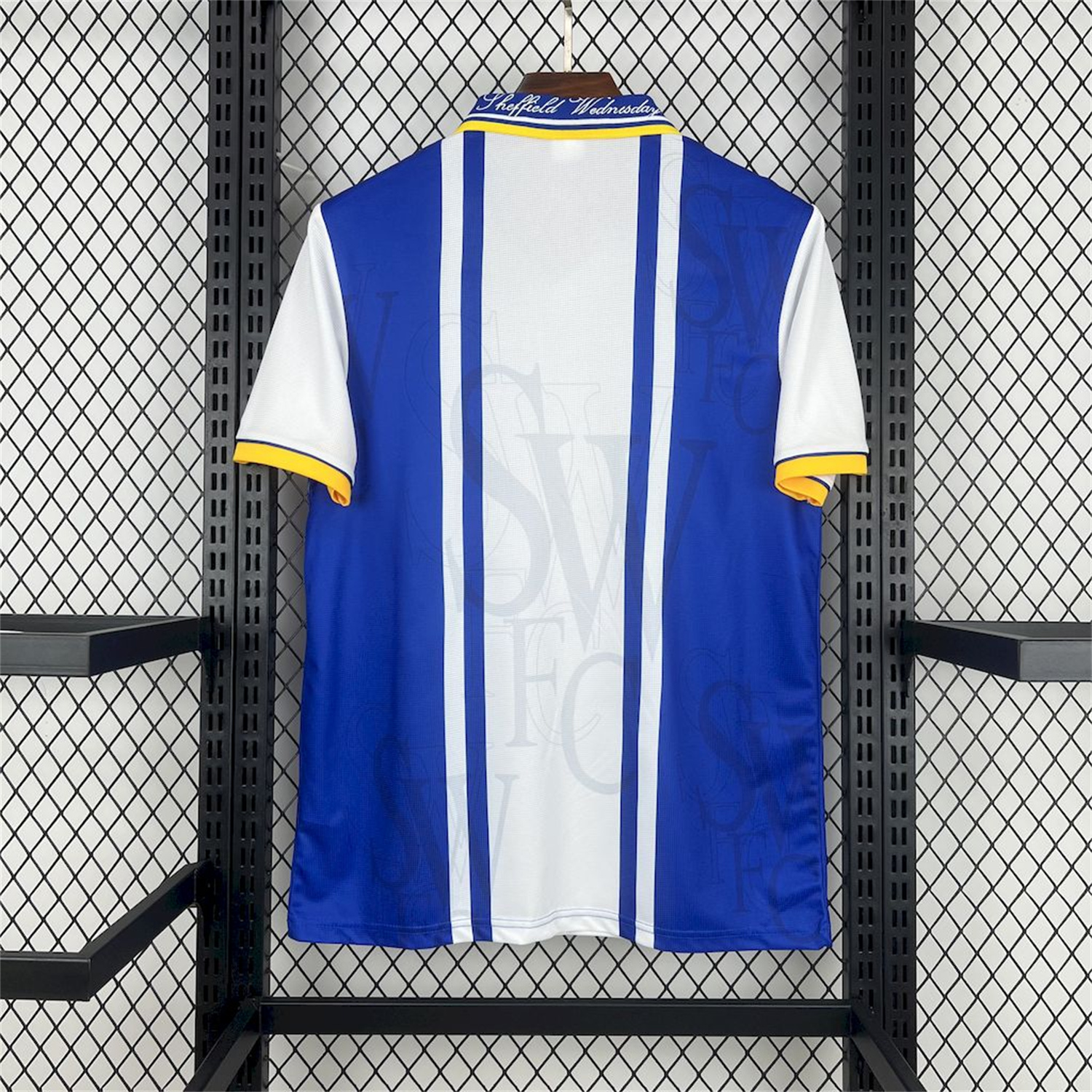 foot-Retro Sheffield Wednesday 1996-97 Home Jersey