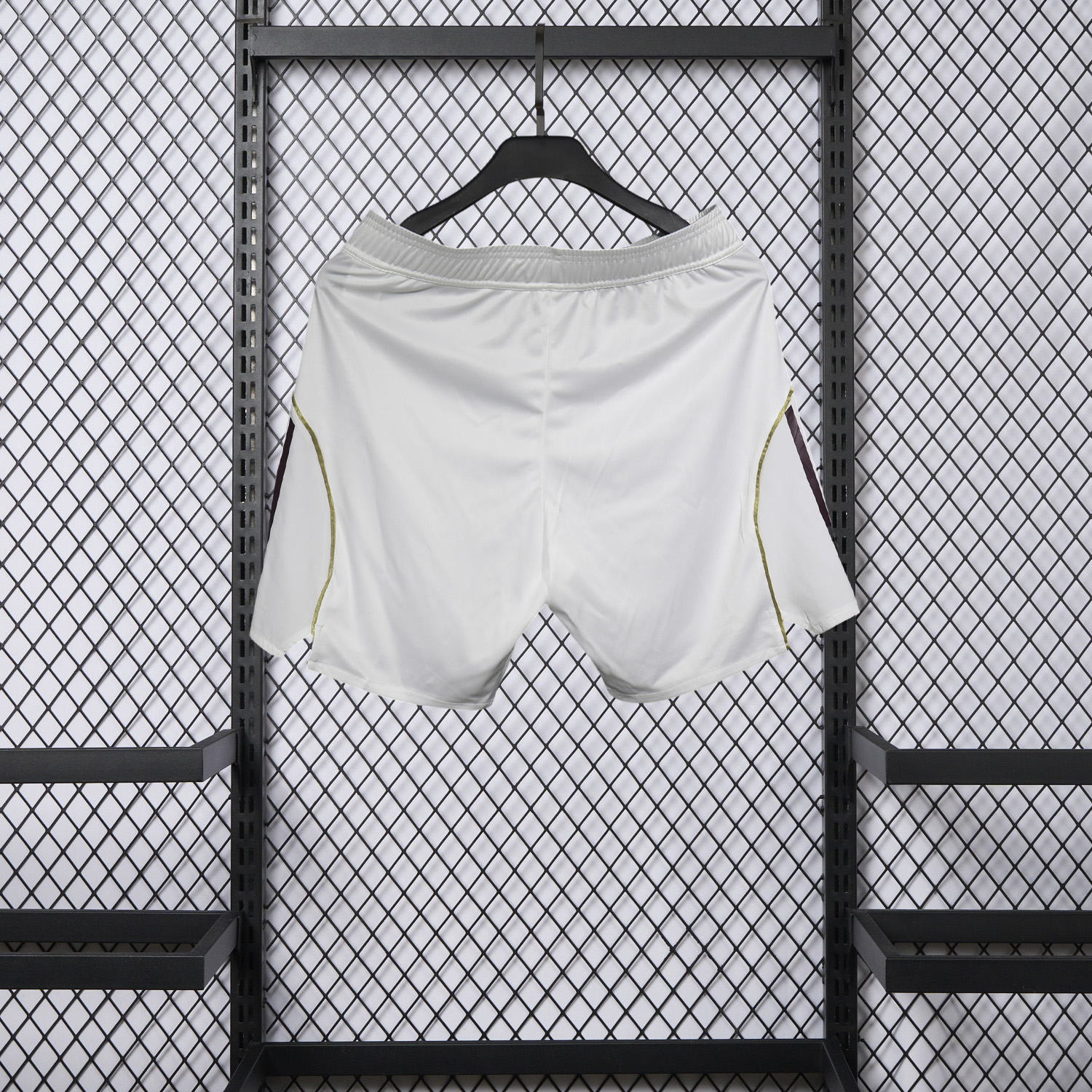 foot-Aston Villa 25-26 Home White Shorts - Player Version