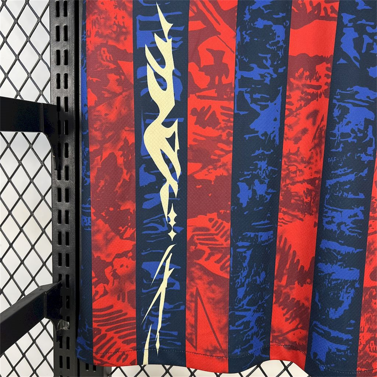 foot-Barcelona 25-26 Red & Blue Random Graffiti Pattern Jersey - Fans Version