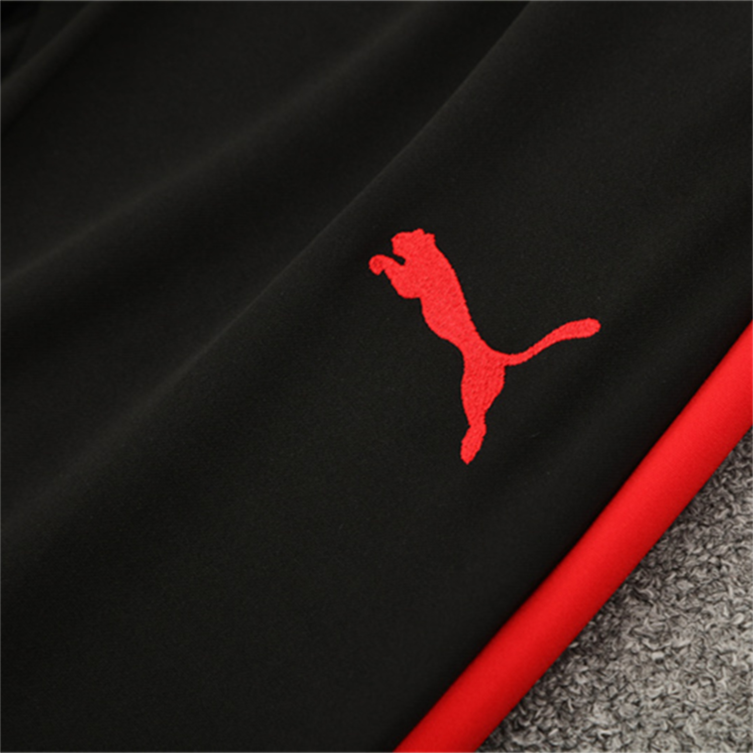 foot-Portugal 25-26 Long Sleeve Training Set - Black Top & Black Pants