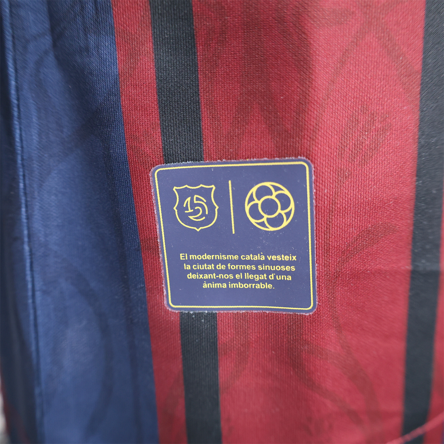 foot-Barcelona 25-26 125th Anniversary Retro Style Jersey - Player Version