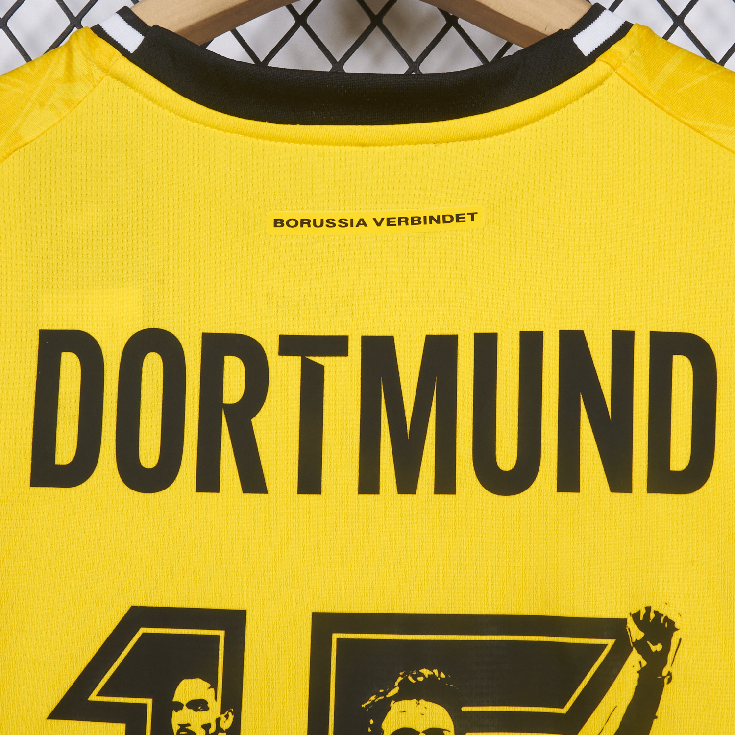 Funinjersey-【Hummels Special Font】Dortmund 26-27 Home Jersey - Fans Version