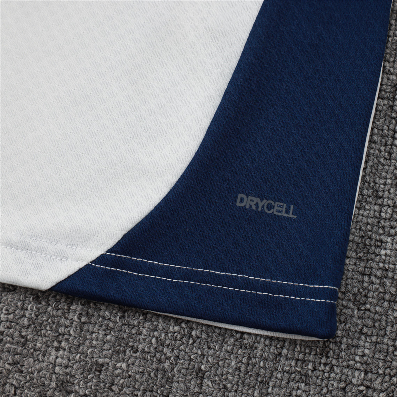 foot-Portugal 25-26 Long Sleeve Training Set - Off White Top and Deep Blue Pants