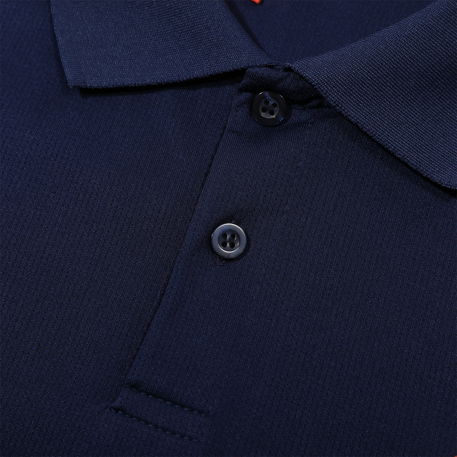 foot-Marseille 25-26 POLO Short-Sleeve Training Set - Deep Blue Top and Pants