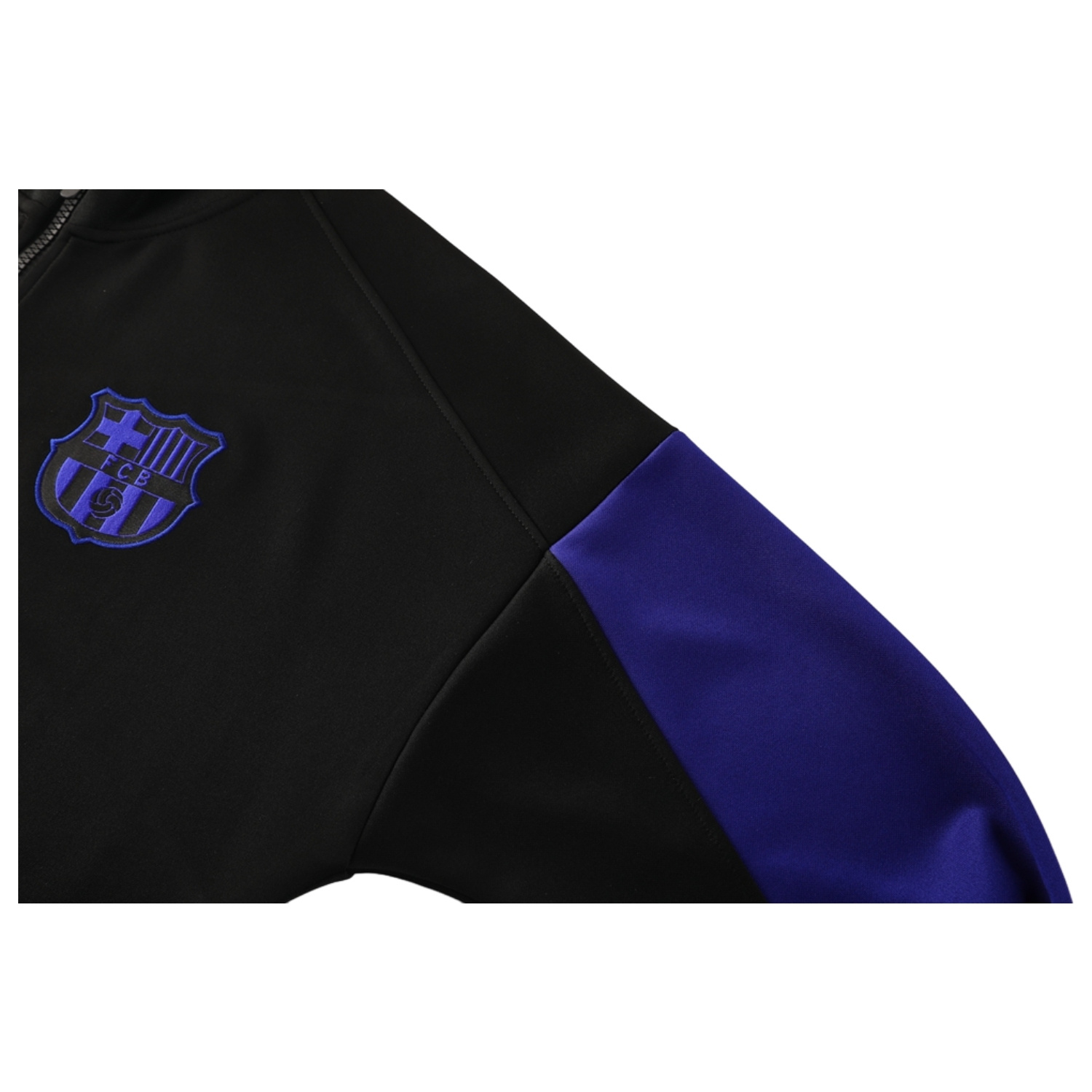 foot-Barcelona 25-26 Jacket Training Tracksuit - Black top & Black Pants