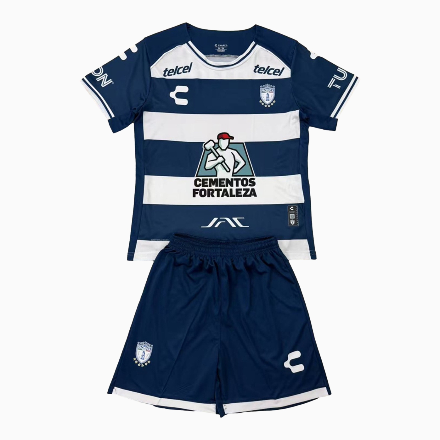 foot-Pachuca 24-25 Home Kids Kit