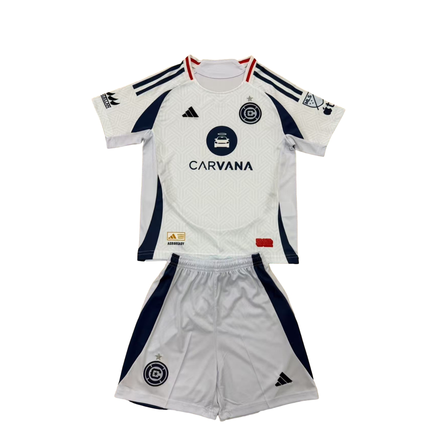 foot-Chicago Fire 2025 Away Kids Kit