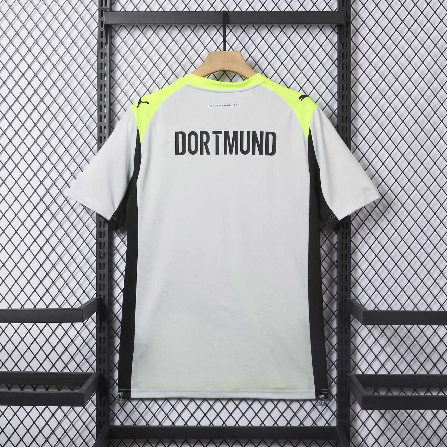 Unitedfootballkit.com | Dortmund 25-26 Away Silver Mist Jersey - Fans Version -Customize Name, Number and Patch | Worldwide Shipping