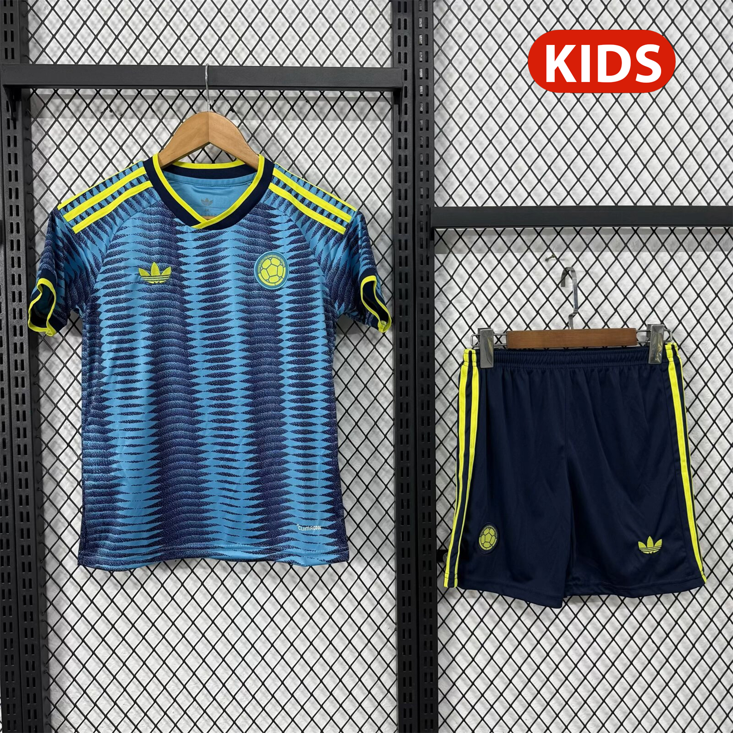 Funinjersey-Colombia 2026 Away Kids Kit