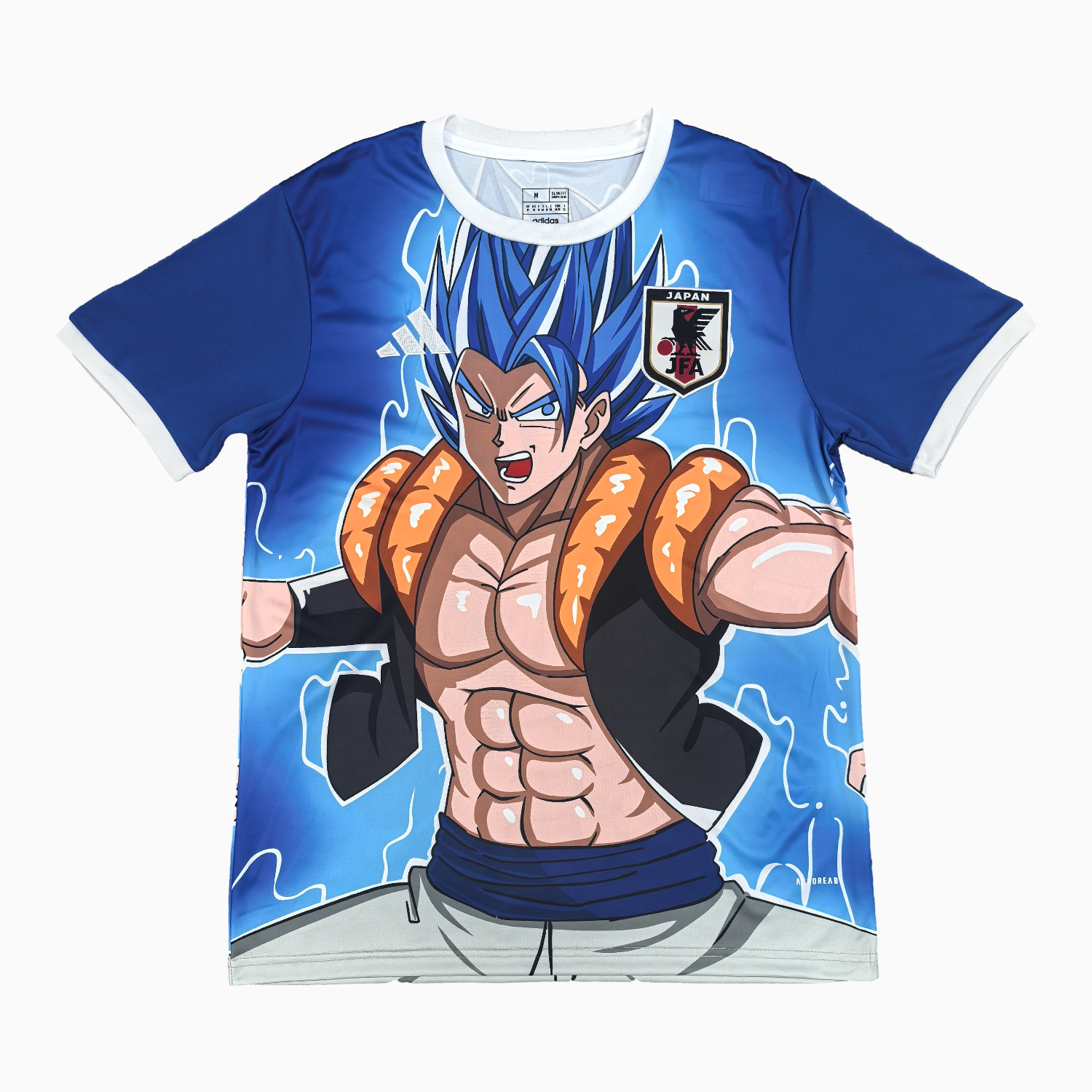 foot-Japan 25-26 Vegeta Super Saiyan Blue Jersey - Fans Version