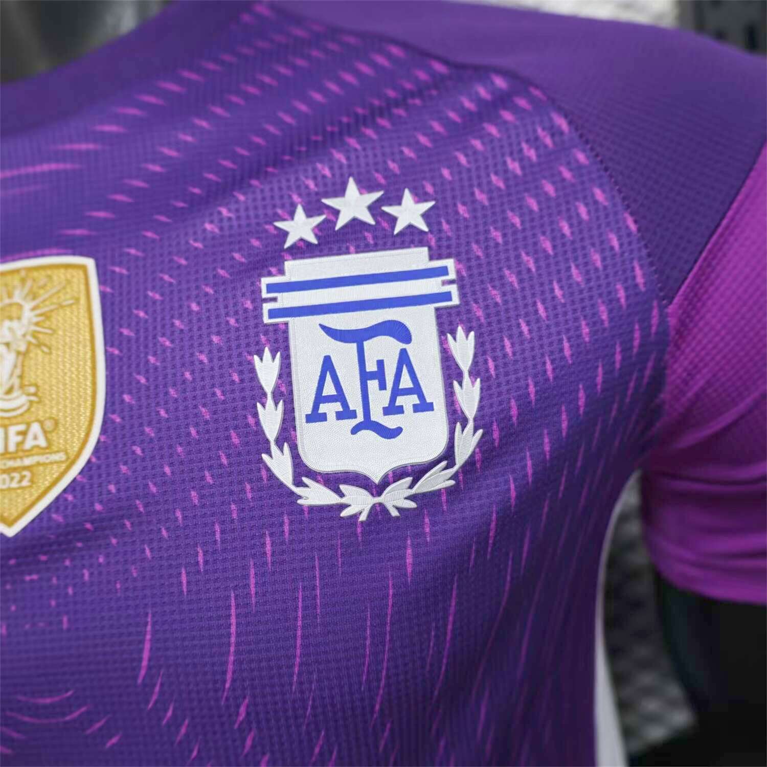 foot-Argentina 25-26 Purple Goalkeeper Jersey - Player Version