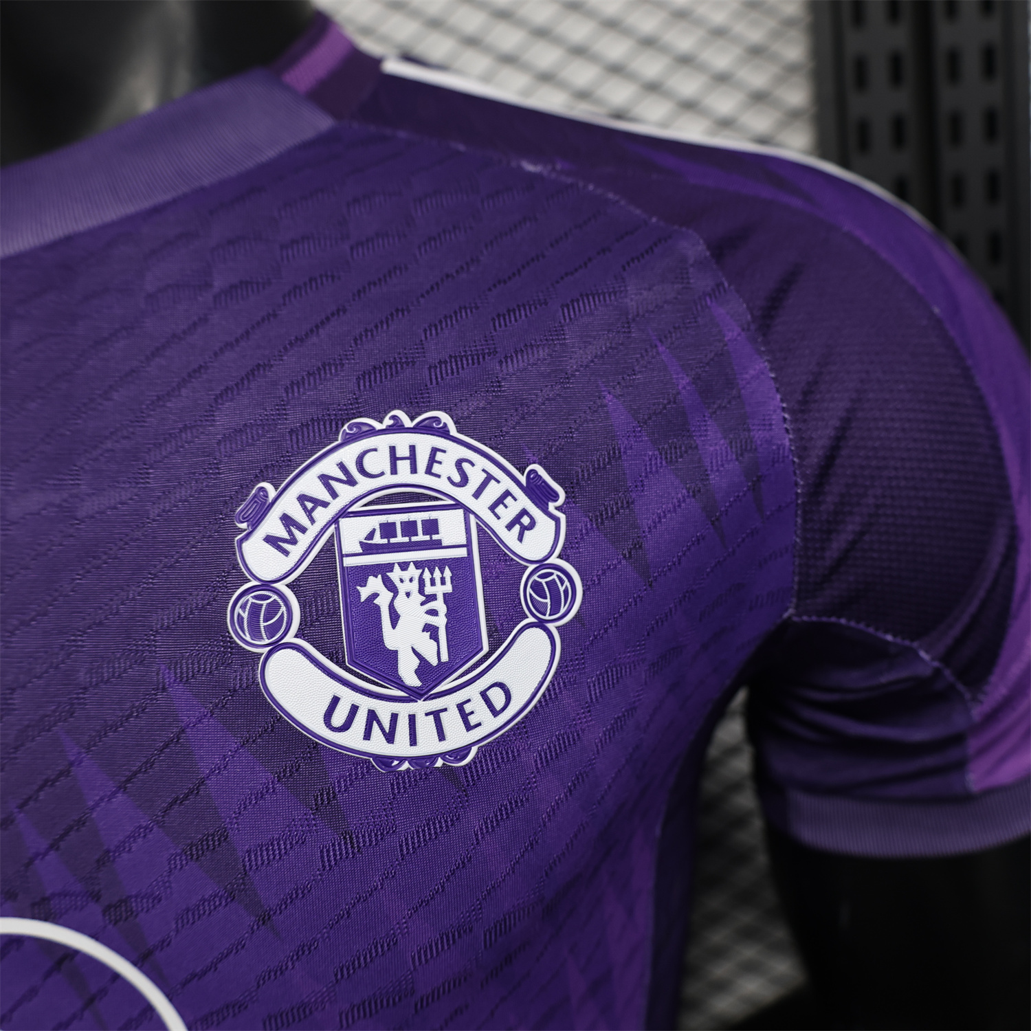 foot-Manchester United 24-25 Purple Gradient Special Edition Jersey - Player Version
