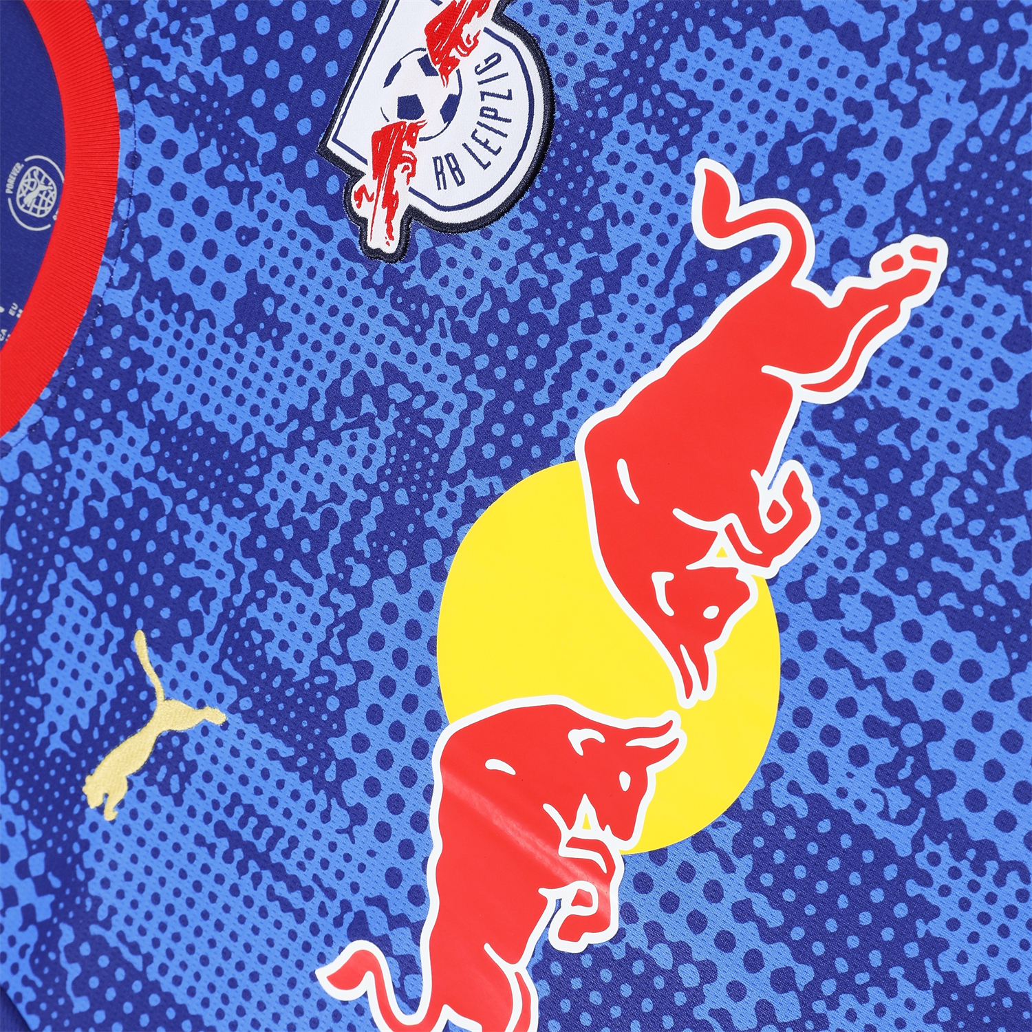 GlobeJersey-RB Leipzig 25-26 Short-Sleeve Training Set - Blue Top & Blue Shorts