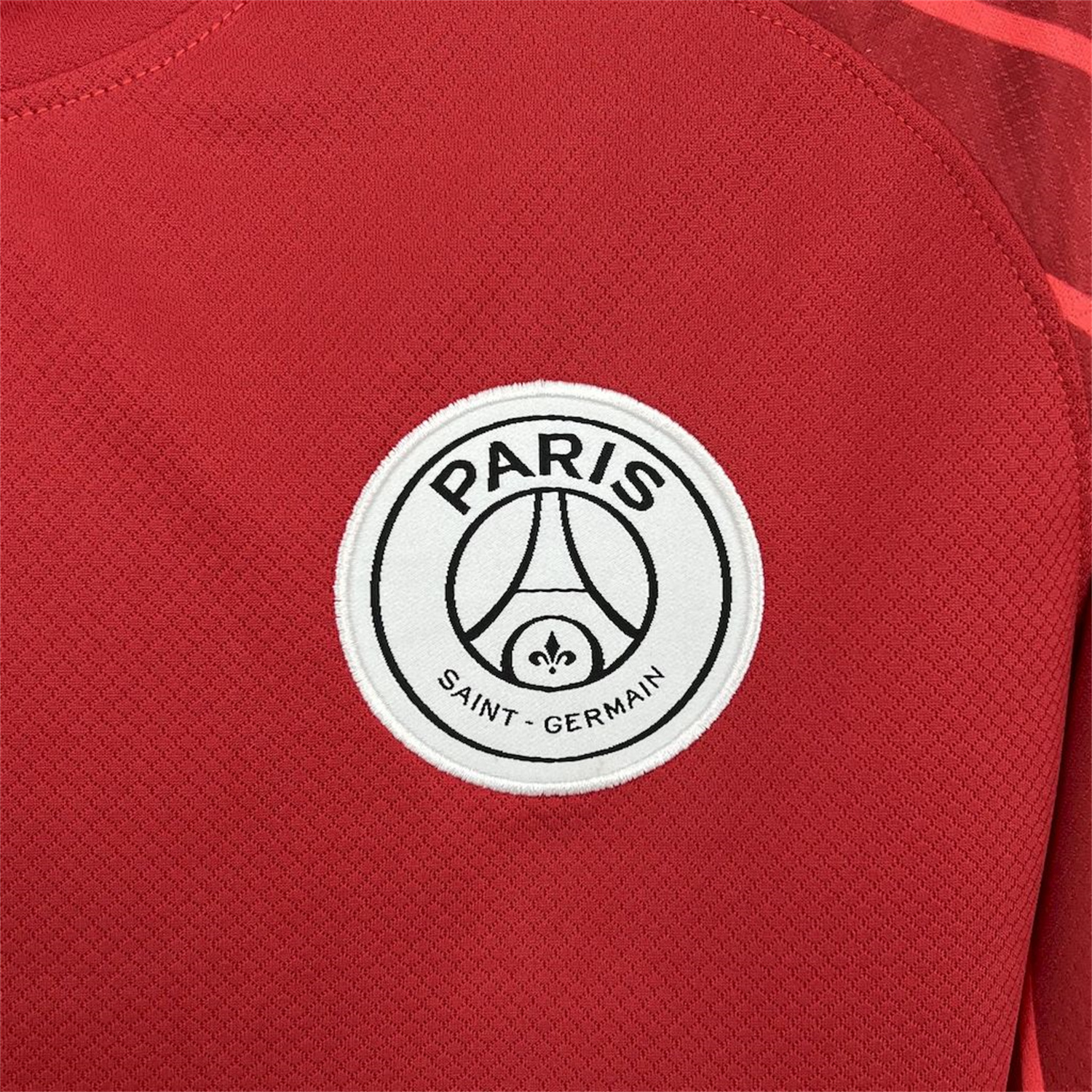foot-Paris Saint-Germain PSG 24-25 Fourth Goalkeeper Red Long Sleeves Jersey - Fans Version