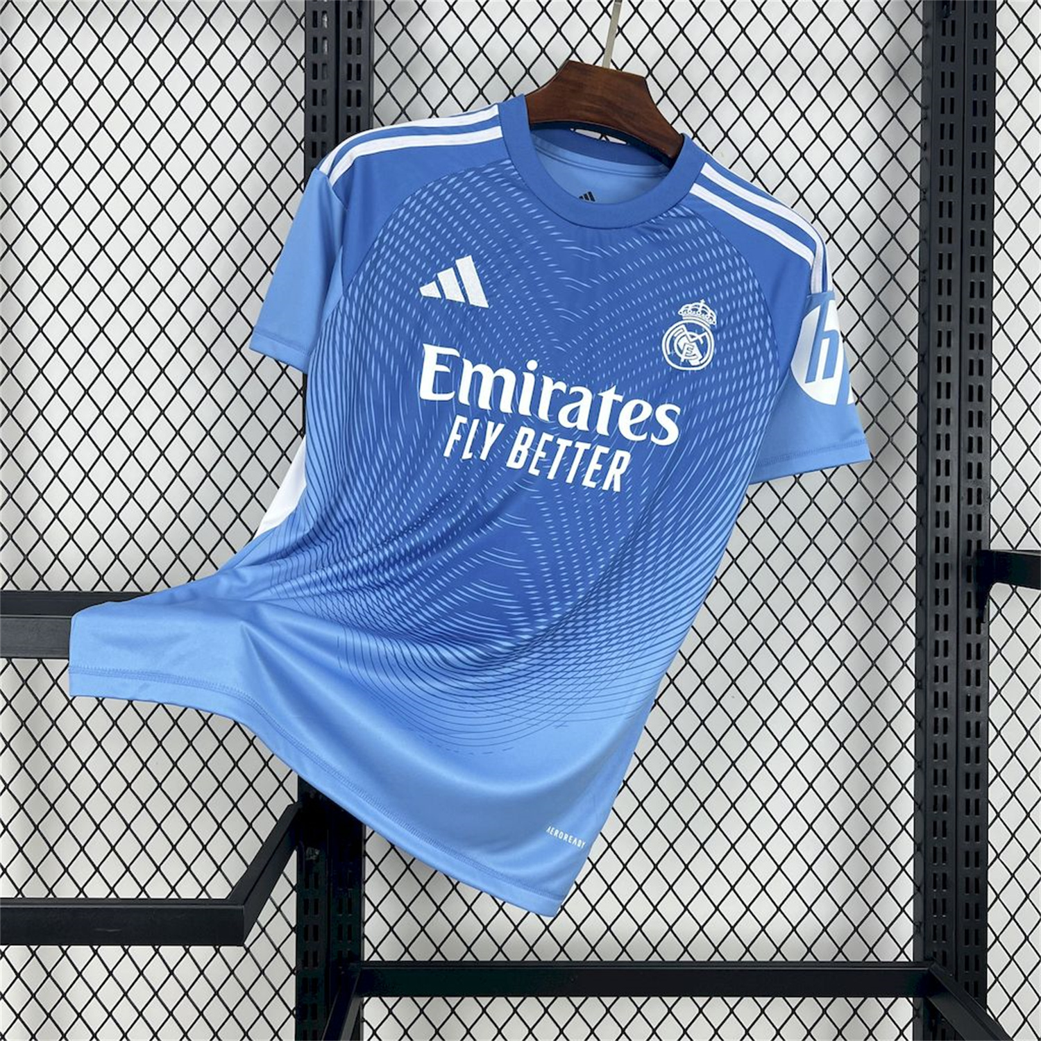 foot-Real Madrid 25-26 Blue Goalkeeper Jersey - Fans Version