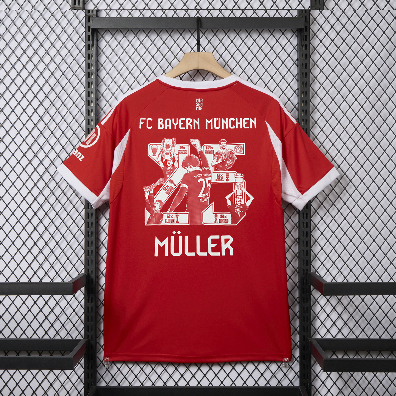 foot-Bayern Munich 25-26 Home Müller Limited Edition Jersey - Fans Version