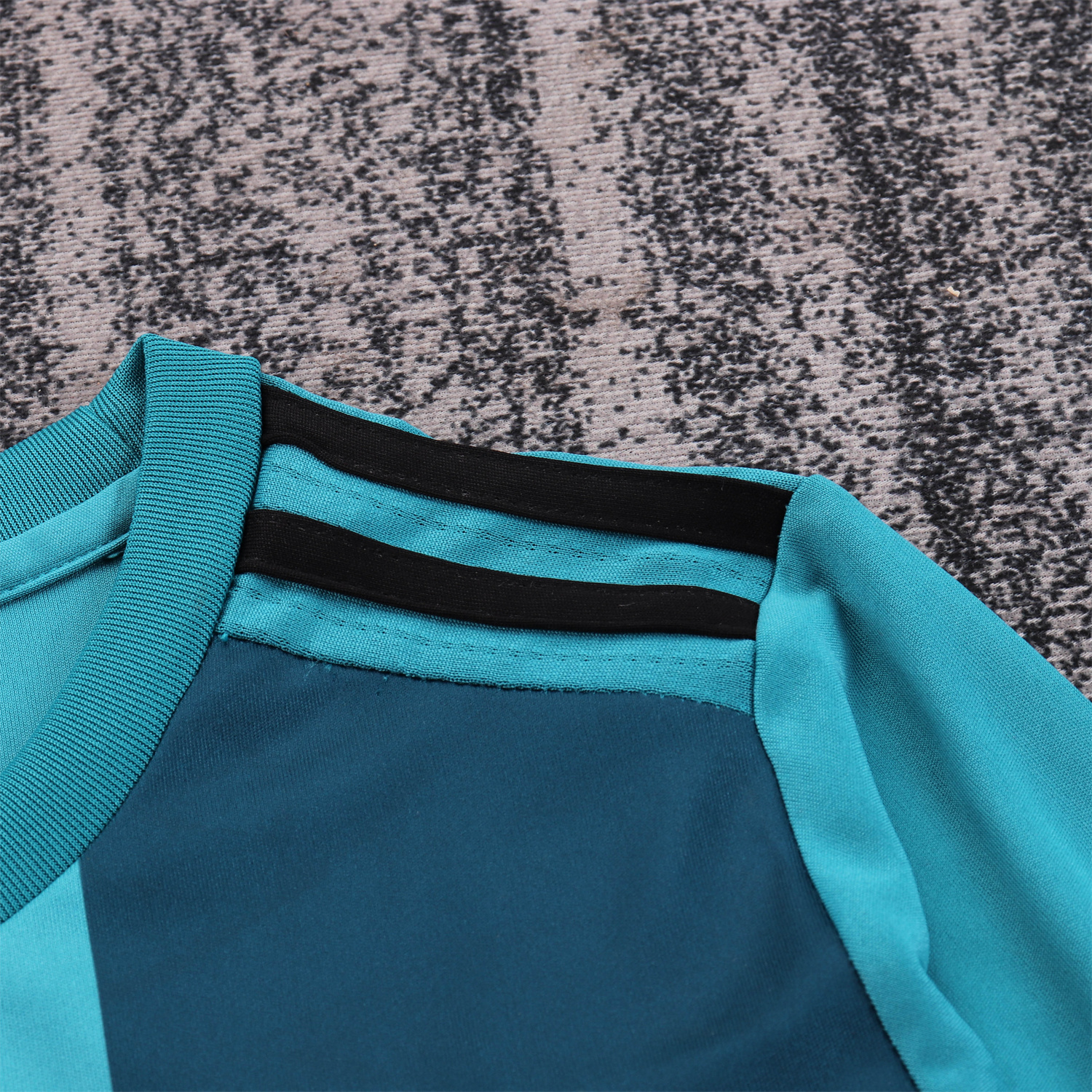 foot-Retro Real Madrid 17-18 Third Long Sleeves Kids Kit