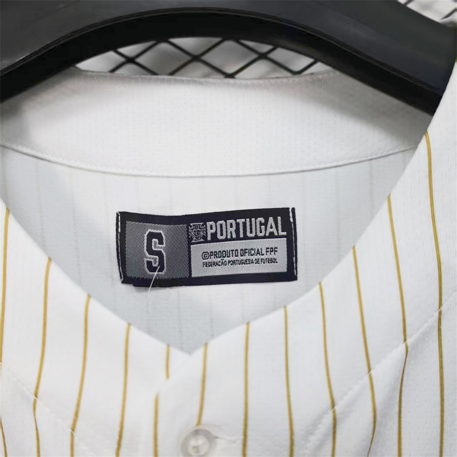 foot-Portugal 2025-26 White Baseball Jersey