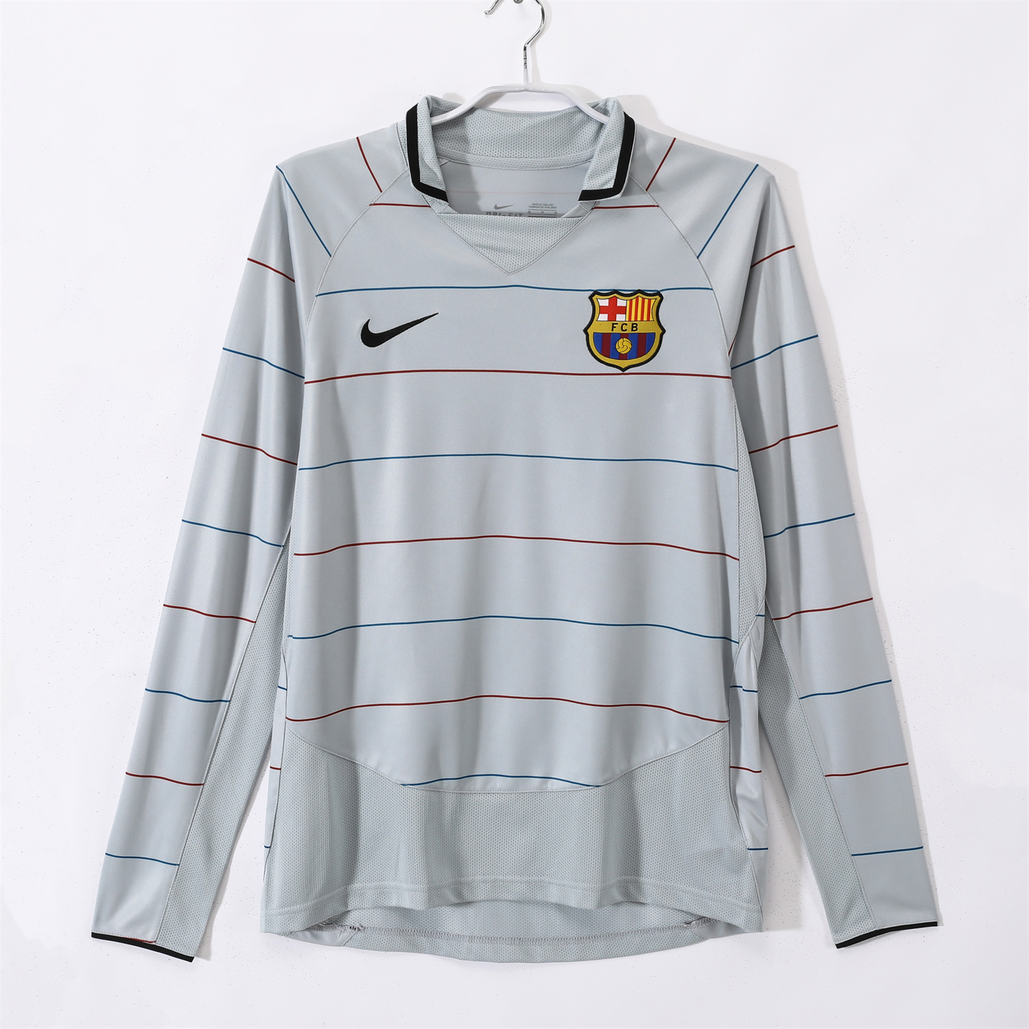 foot-Retro Barcelona 03-04 Away Long Sleeves Jersey