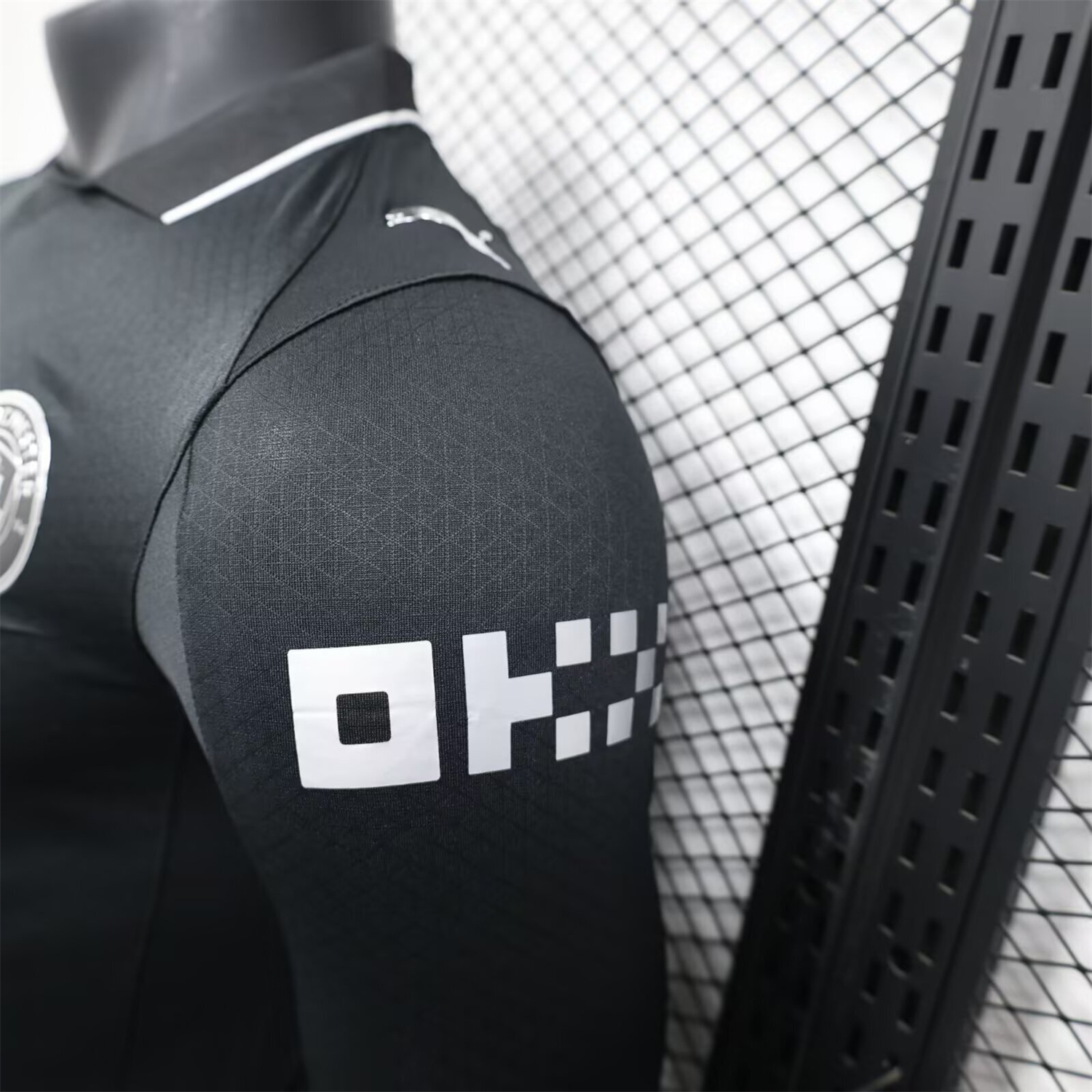 foot-Manchester City 25-26 Away Black Long Sleeves Jersey - Player Version